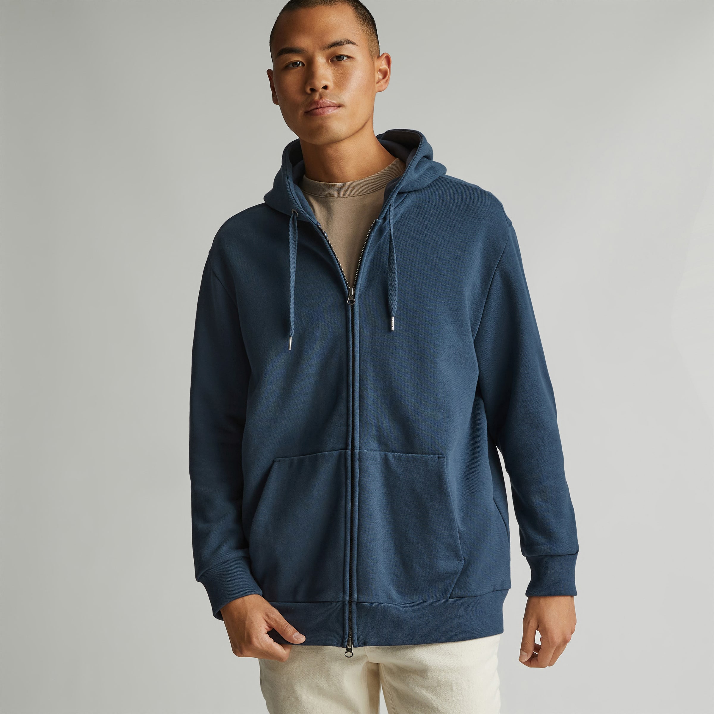 Everlane hot sale zip hoodie