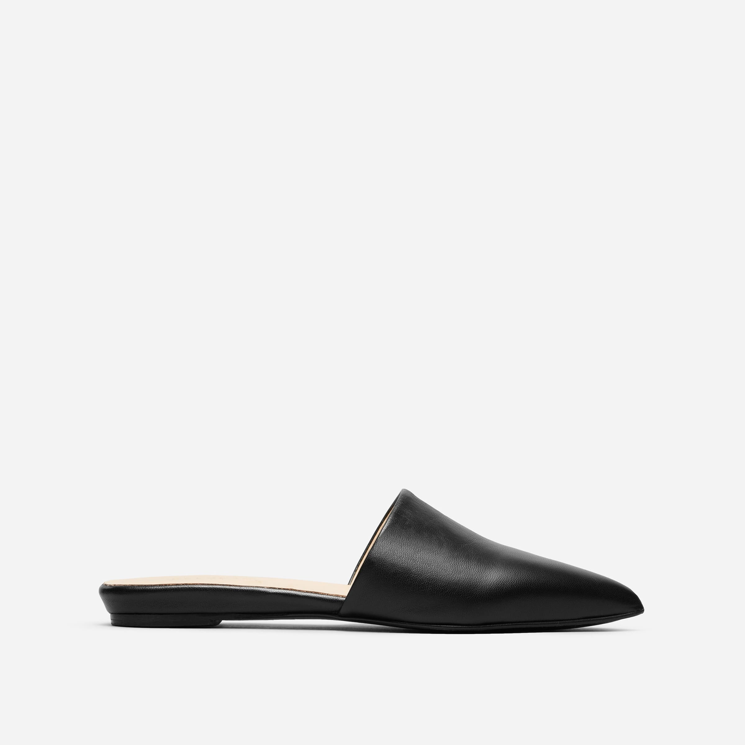 The Pointed Slide Black – Everlane