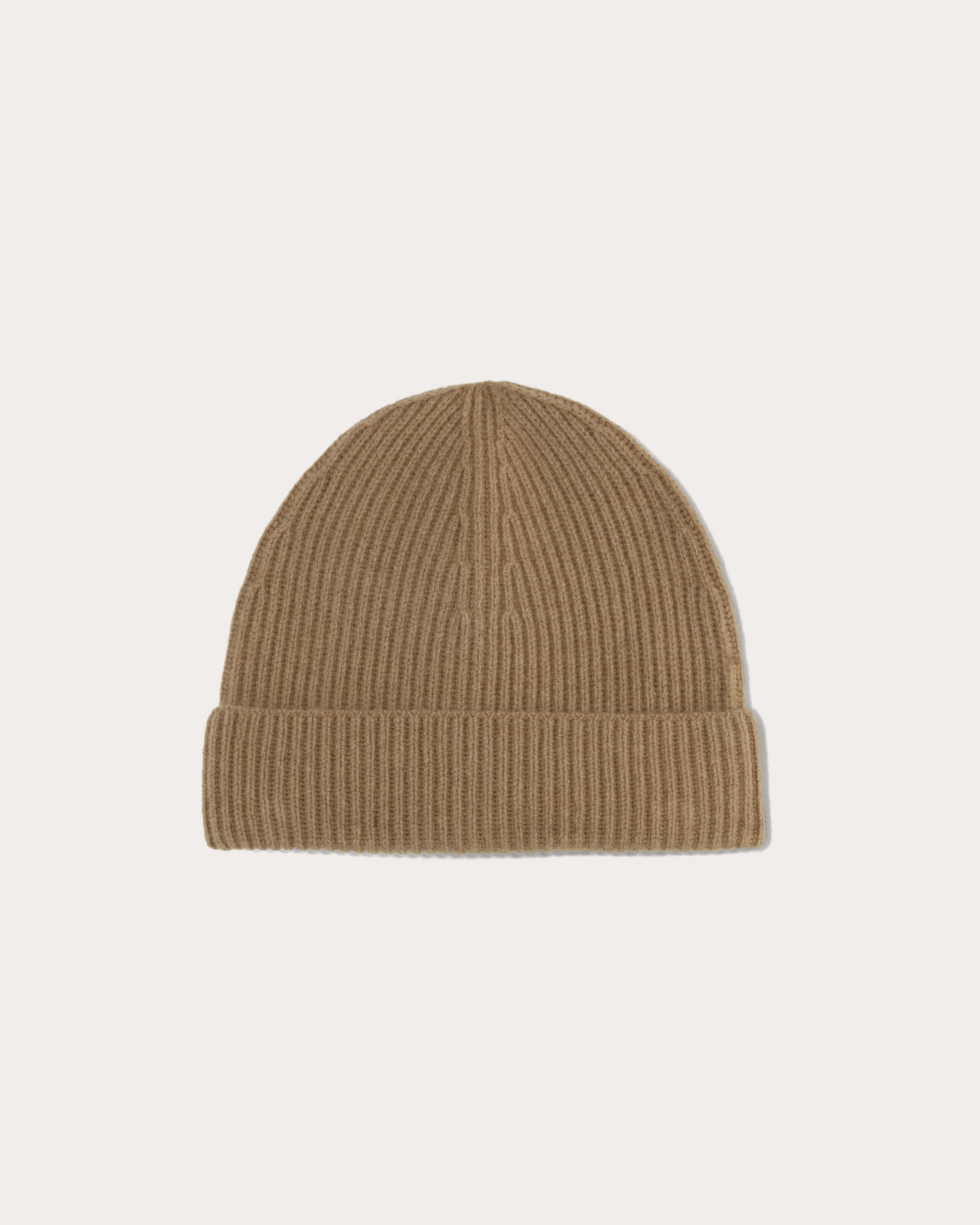 The Cashmere Ribbed Beanie Tiger's Eye – Everlane