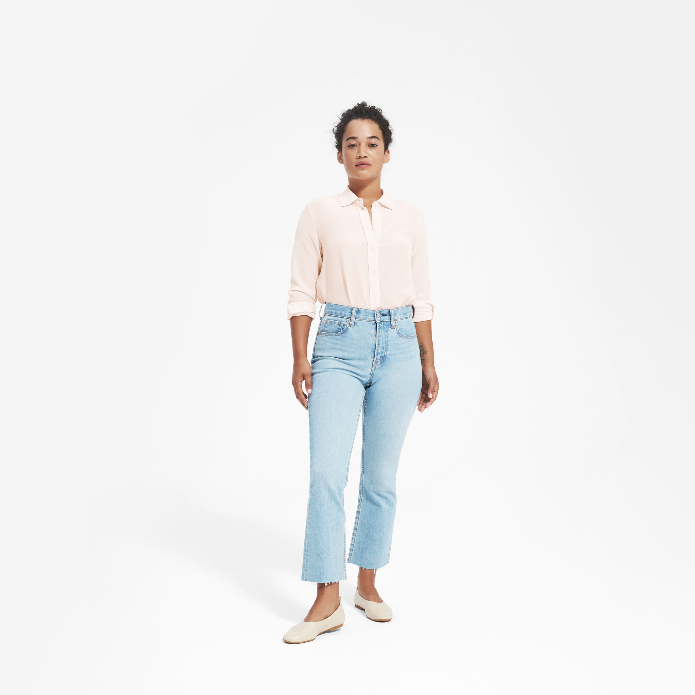 The Washable Clean Silk Relaxed Shirt