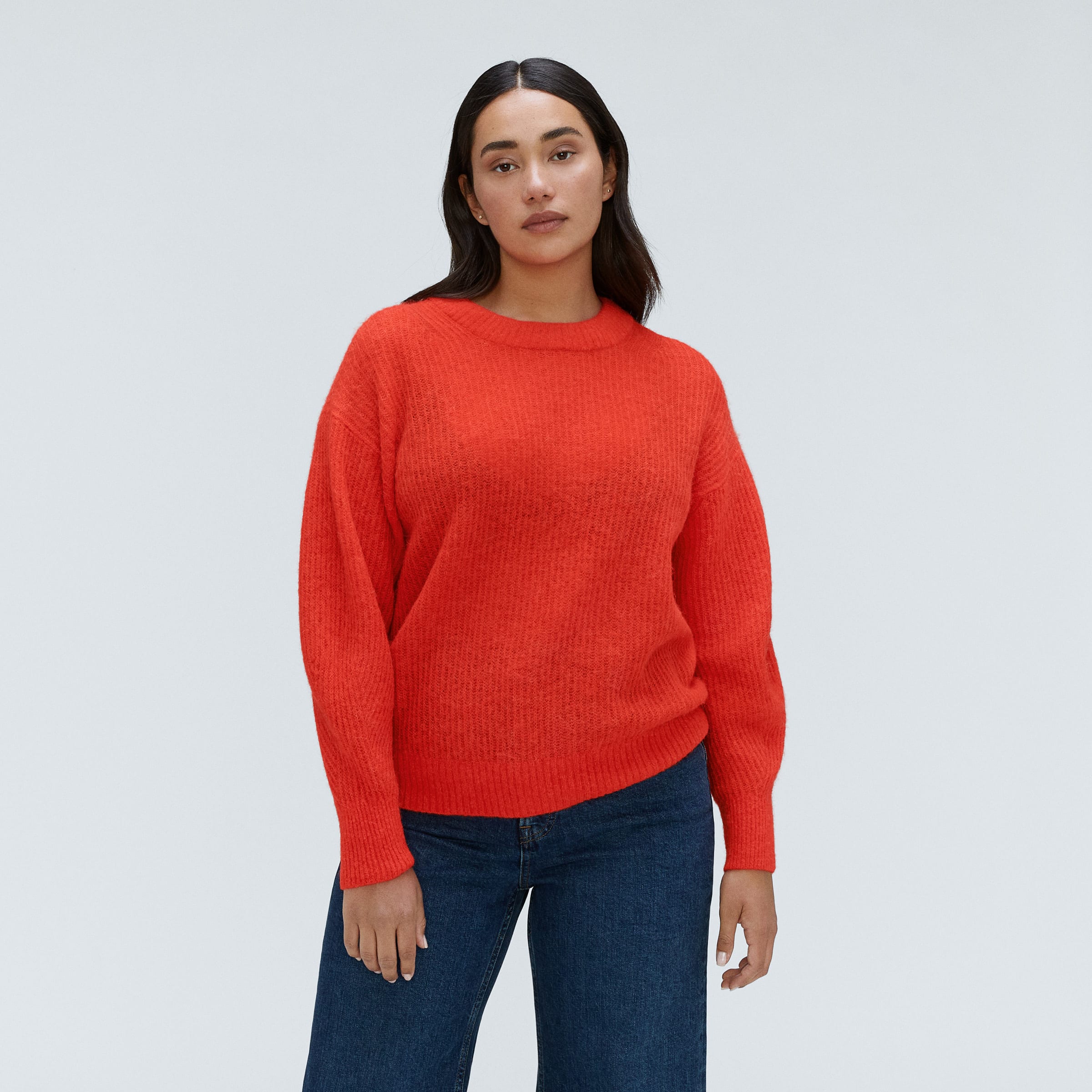 The Alpaca Crew Red Orange – Everlane