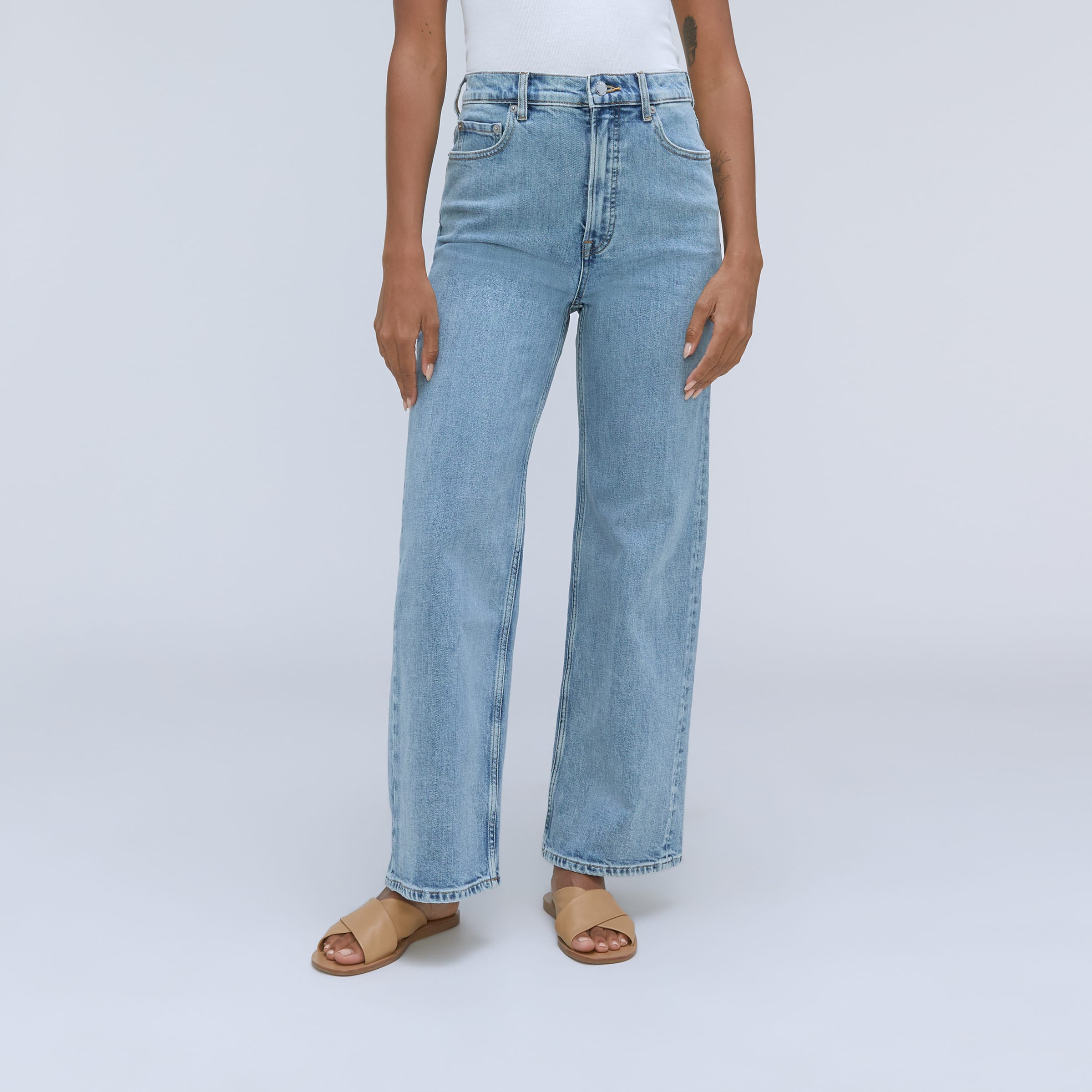 Madewell, Jeans, Madewell High Waisted Sailor Jeans Front Pockets