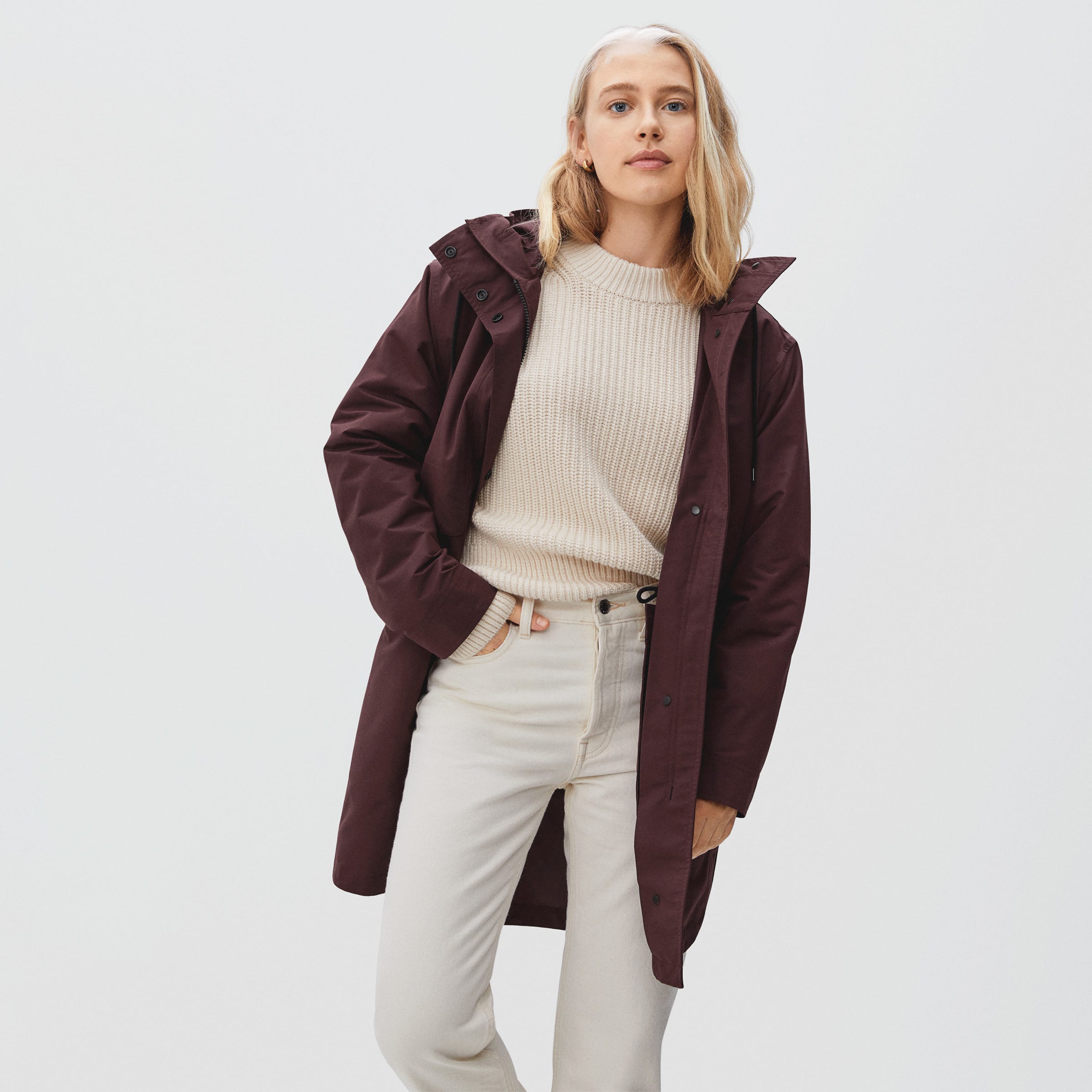 Everlane raincoat cheap