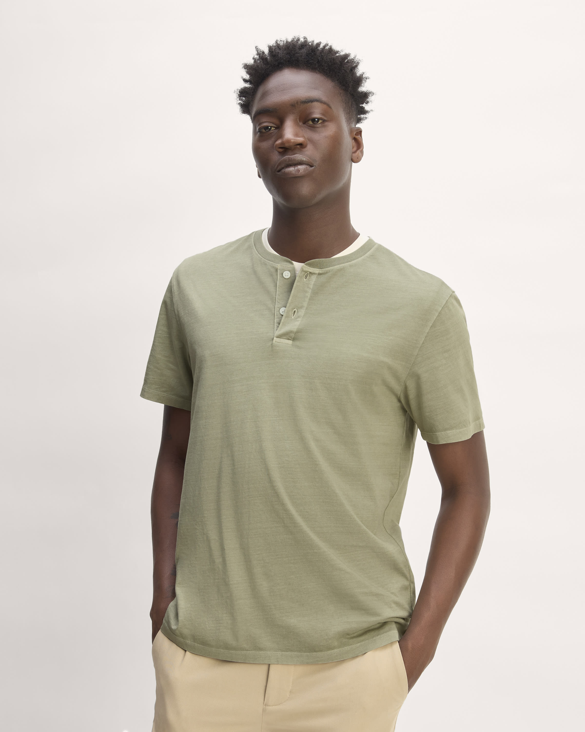 La Paz Ribas Henley Seagrass main image 0