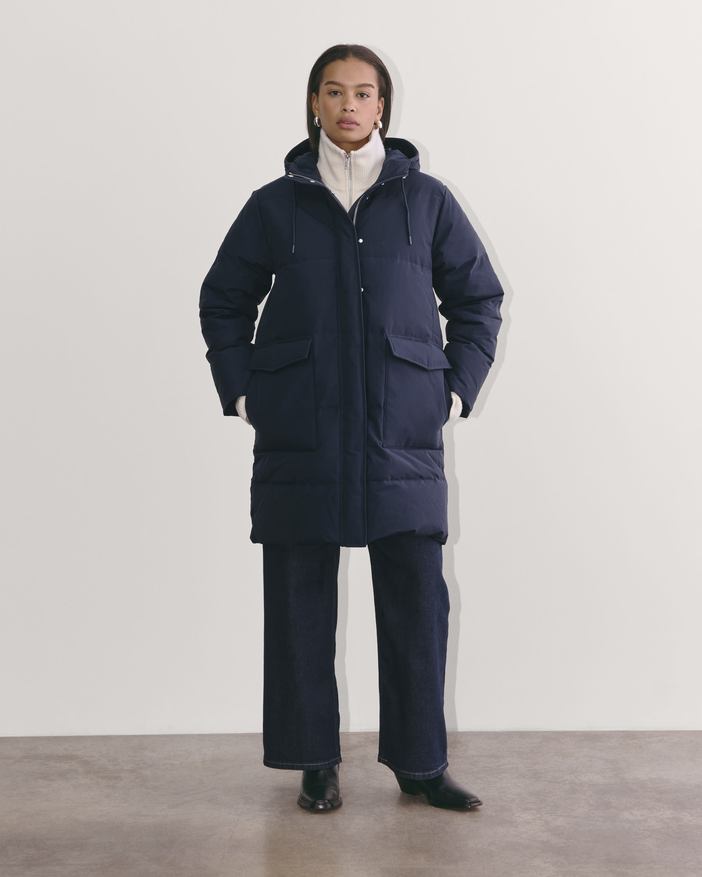 Everlane fashion long puffer