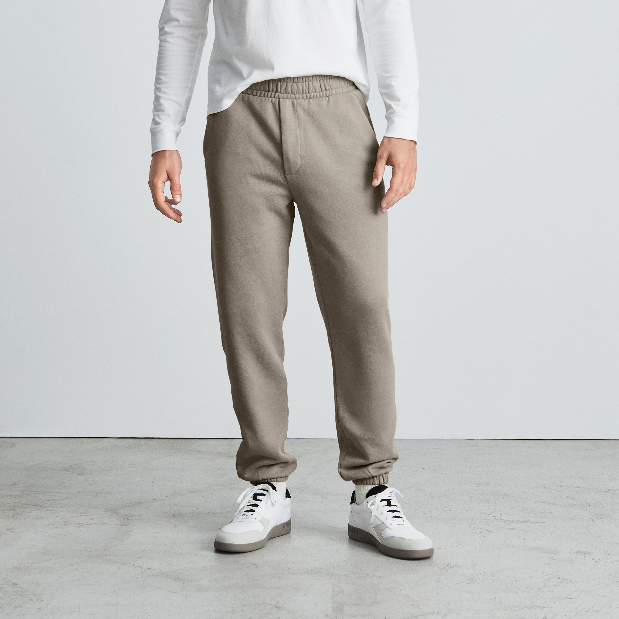 The Felted Merino Track Pant Grey – Everlane