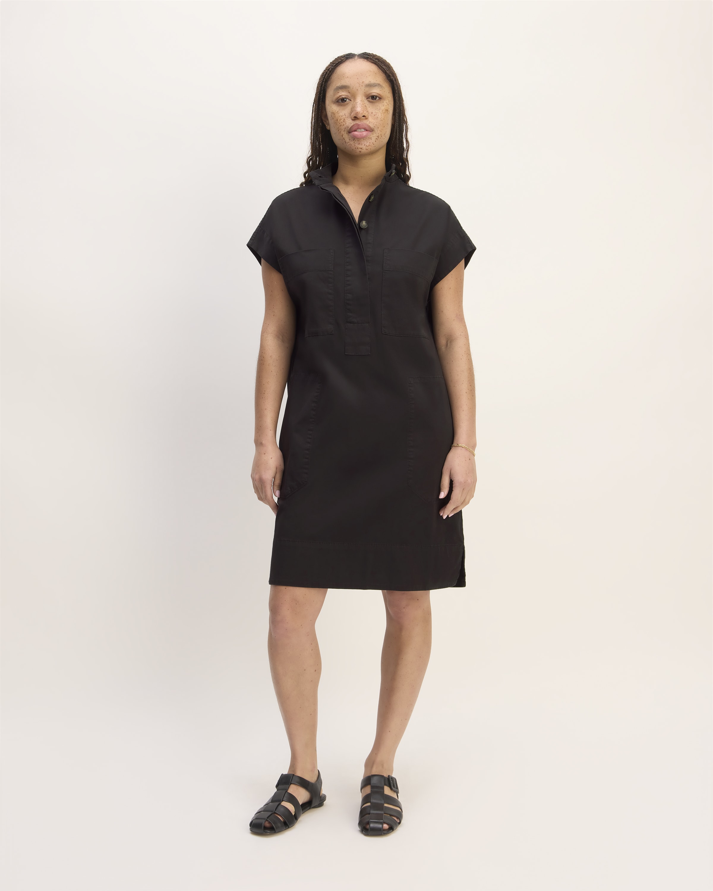 Black workwear dress online