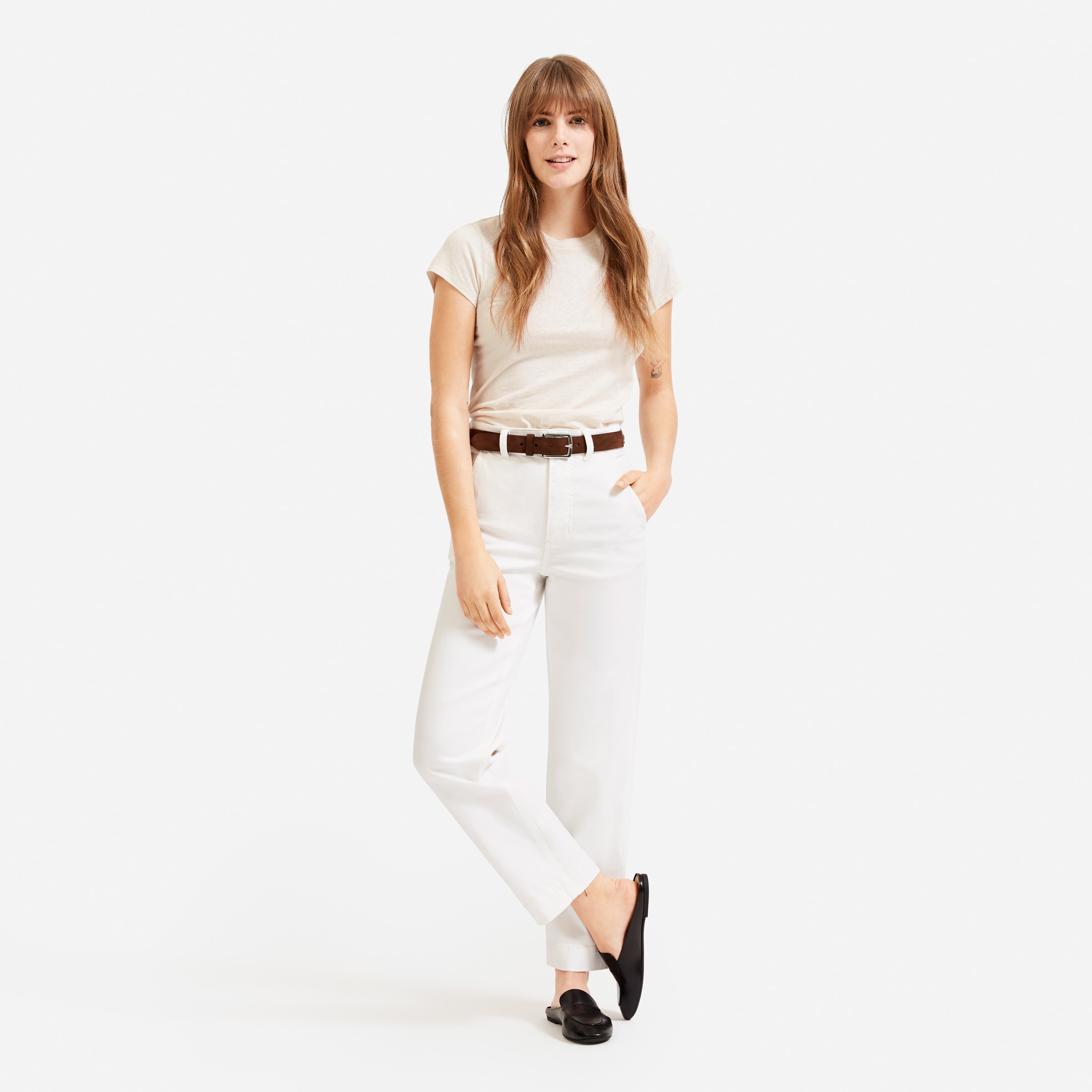 Women's White Pants | Loft