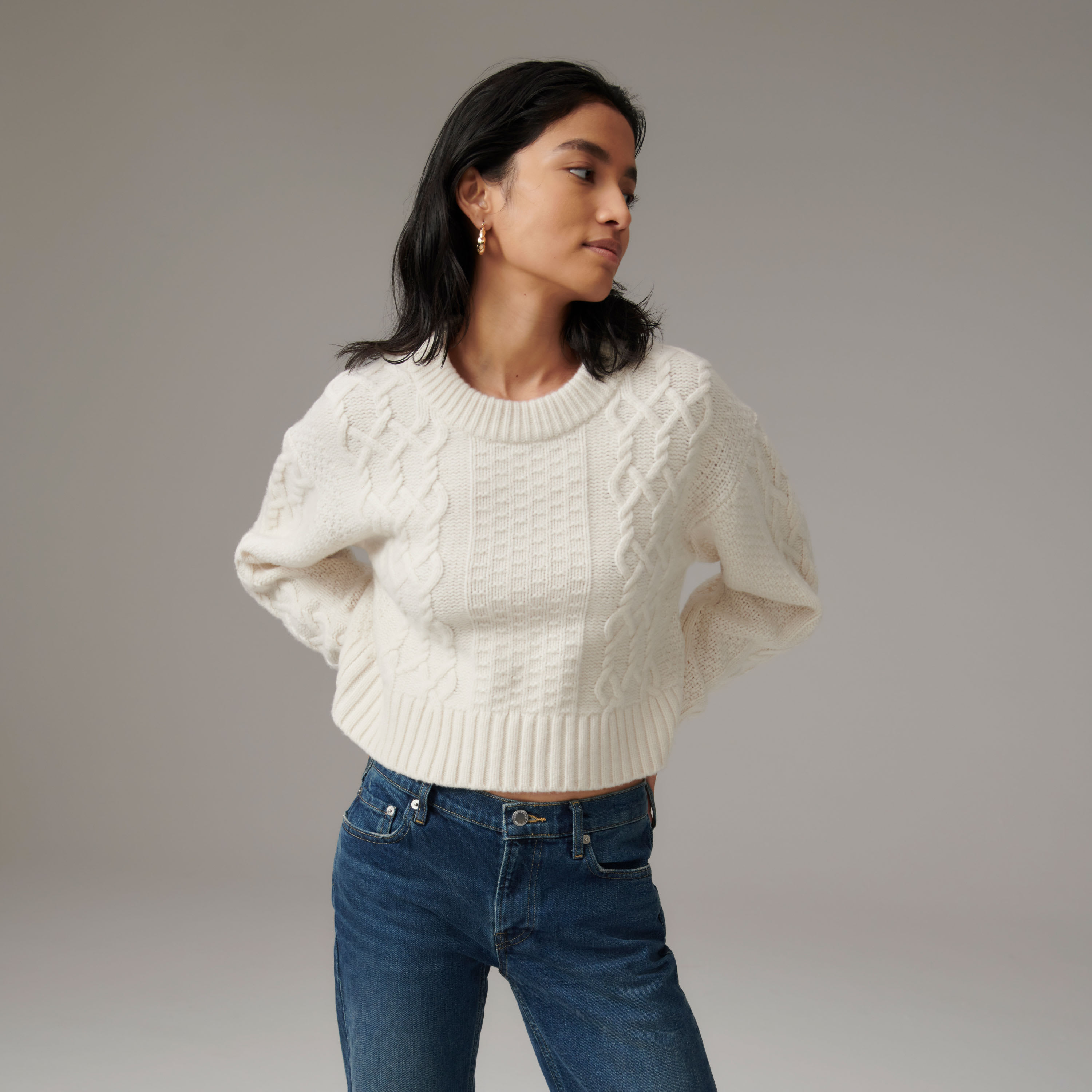 Everlane clearance cropped sweater