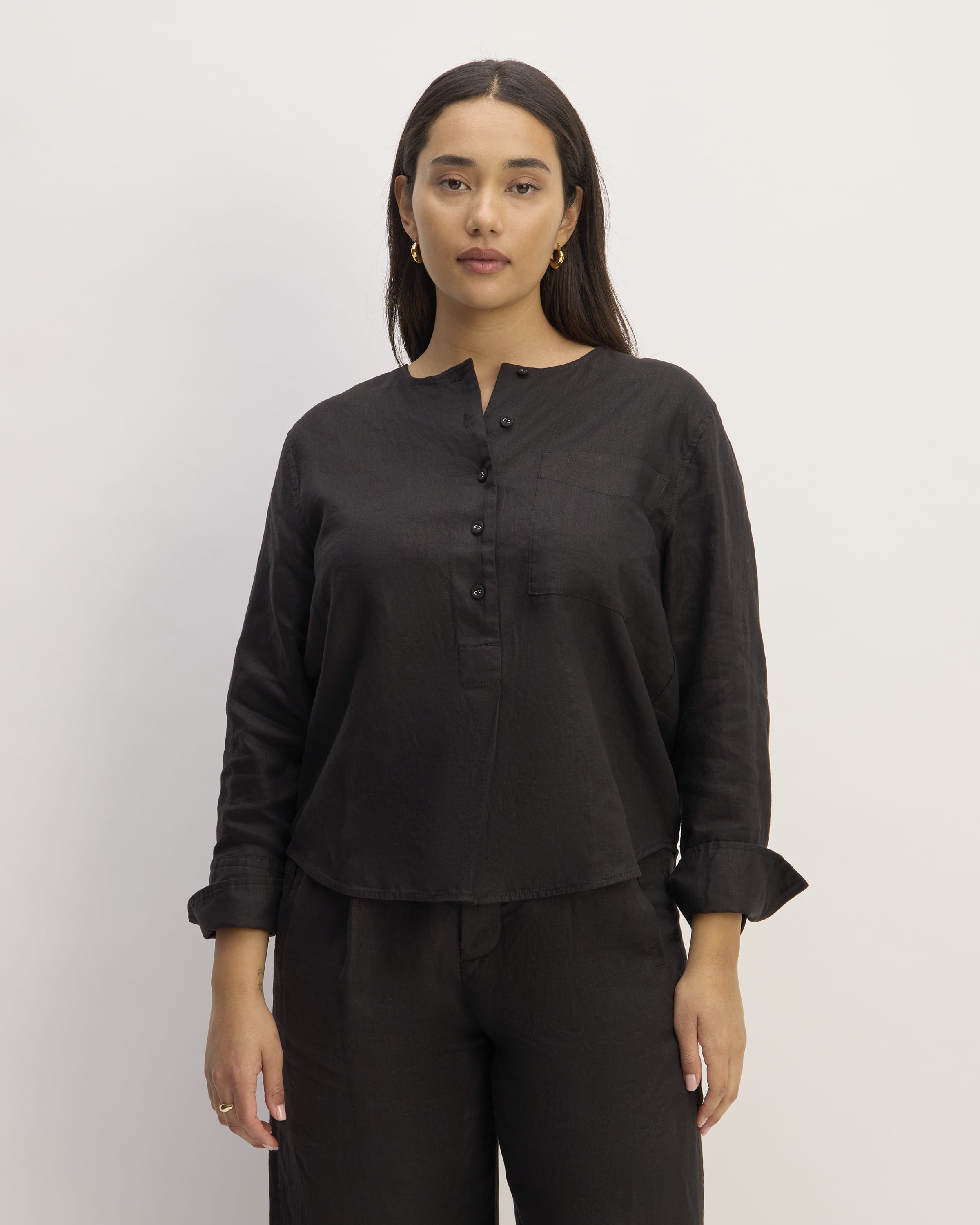 Popover Shirt Dress