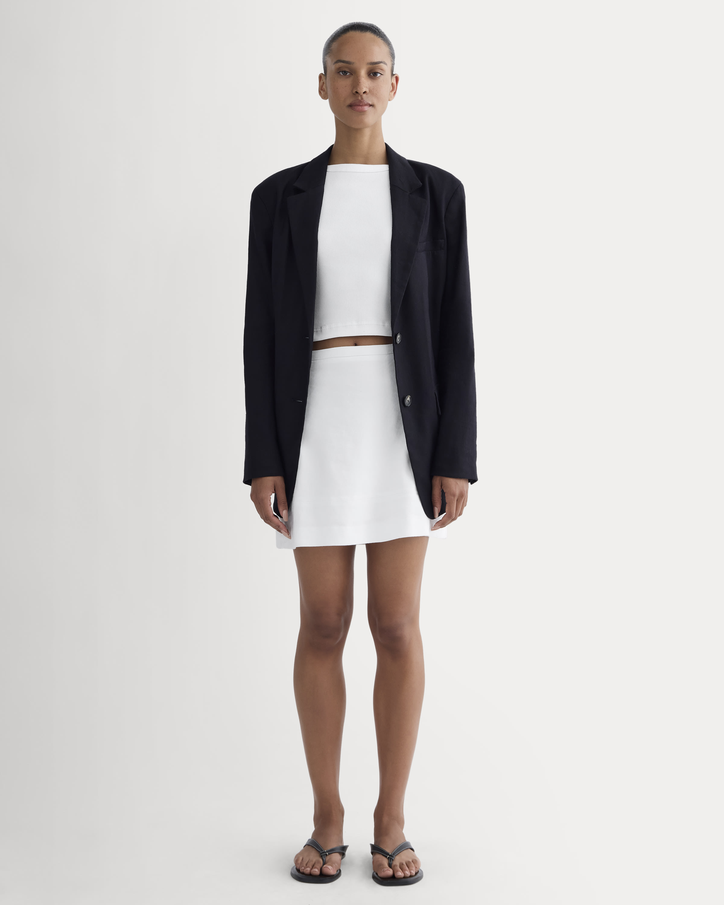 Lavena Mini Skirt - White