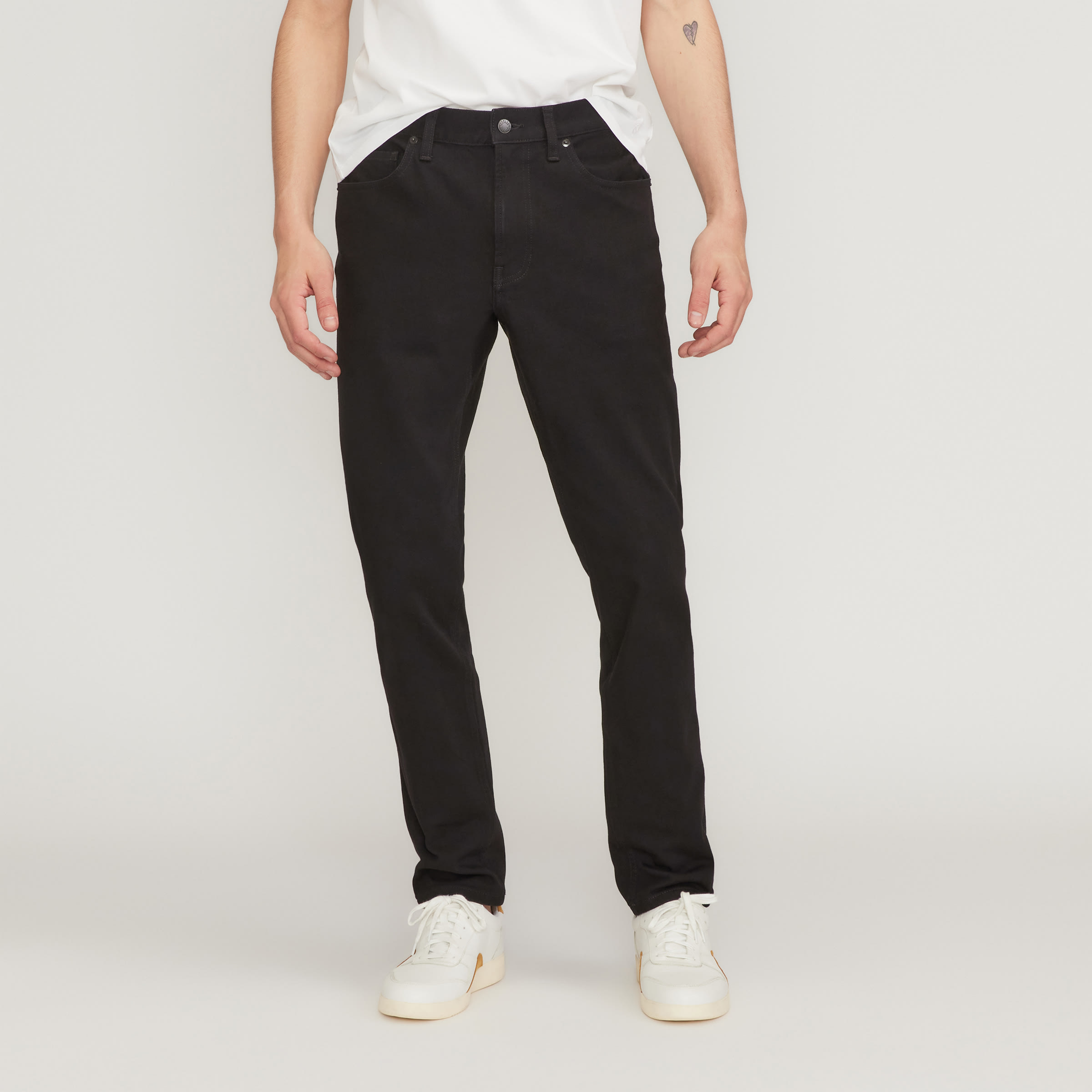 The Slim 4-Way Stretch Organic Jean | Uniform Black – Everlane