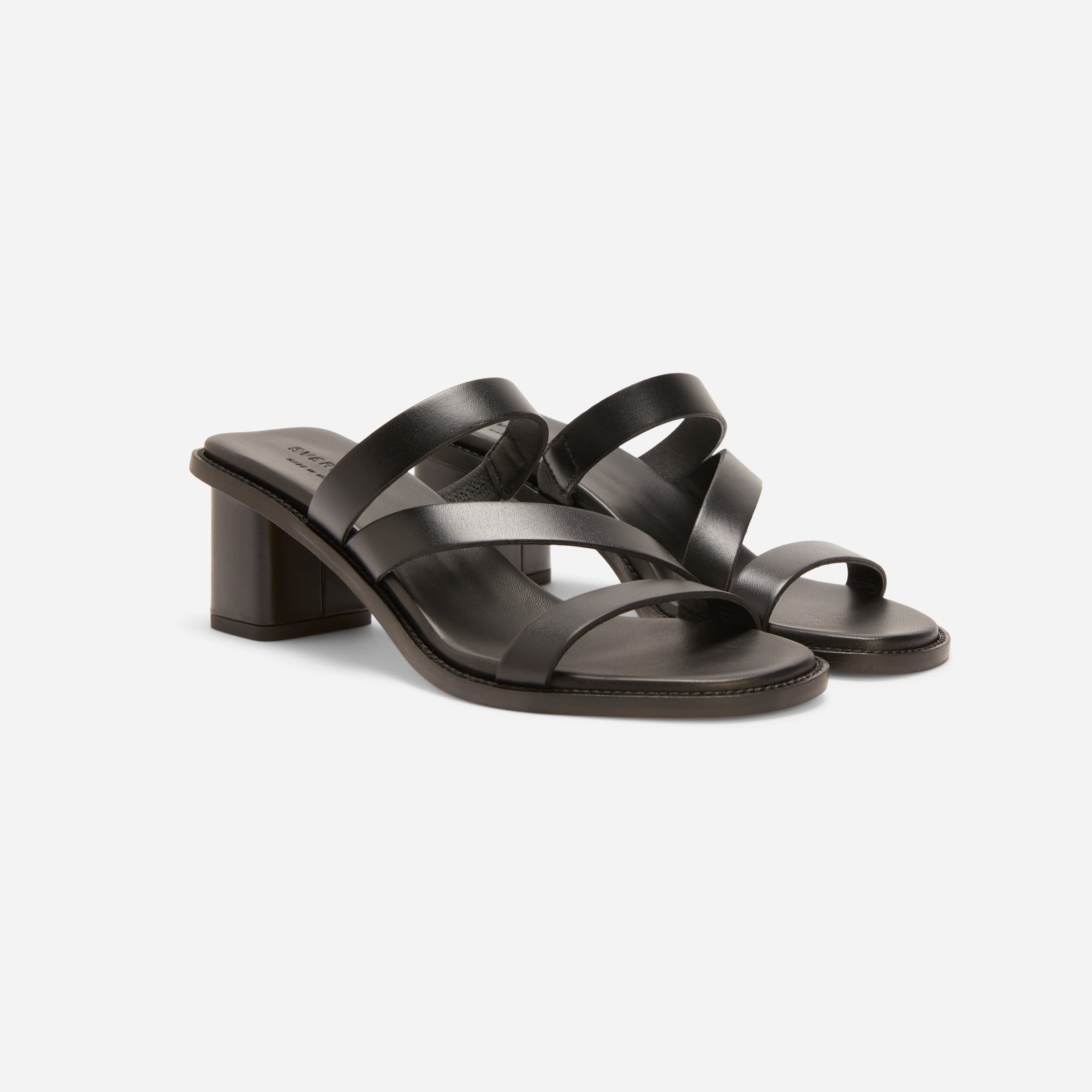 Everlane block heel hot sale sandal review