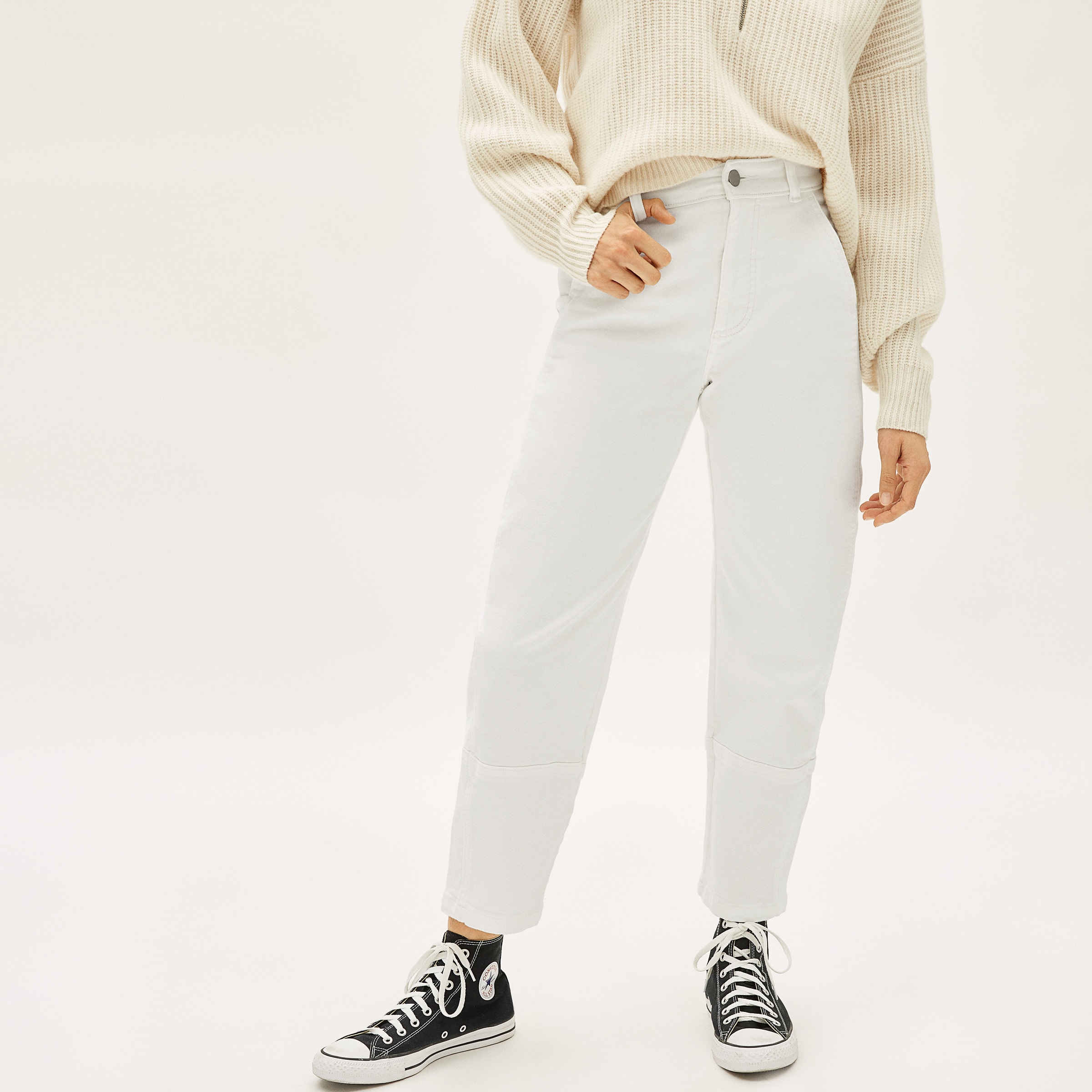 The Utility Barrel Pant Bone – Everlane