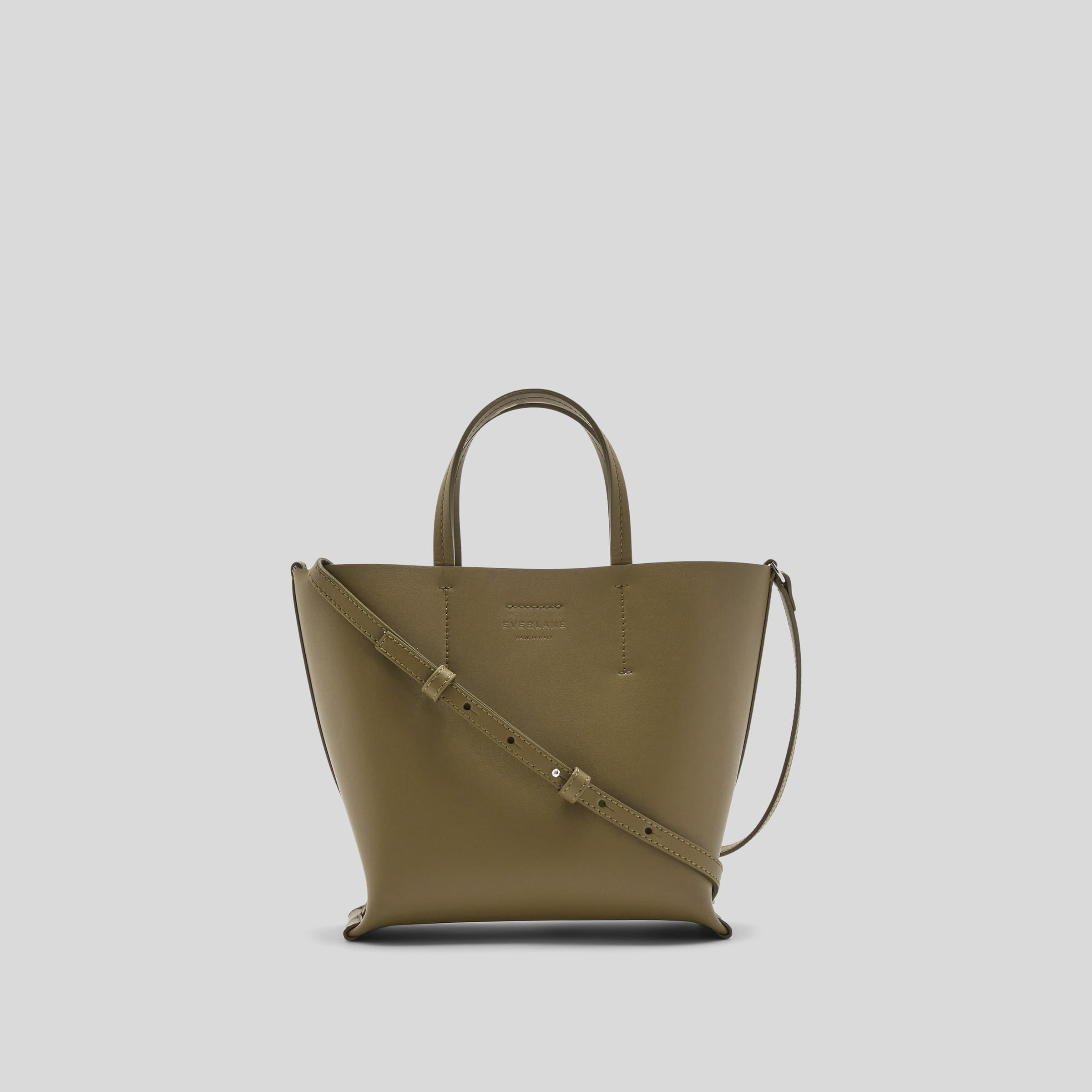 The Luxe Italian Leather Crossbody Beech Everlane