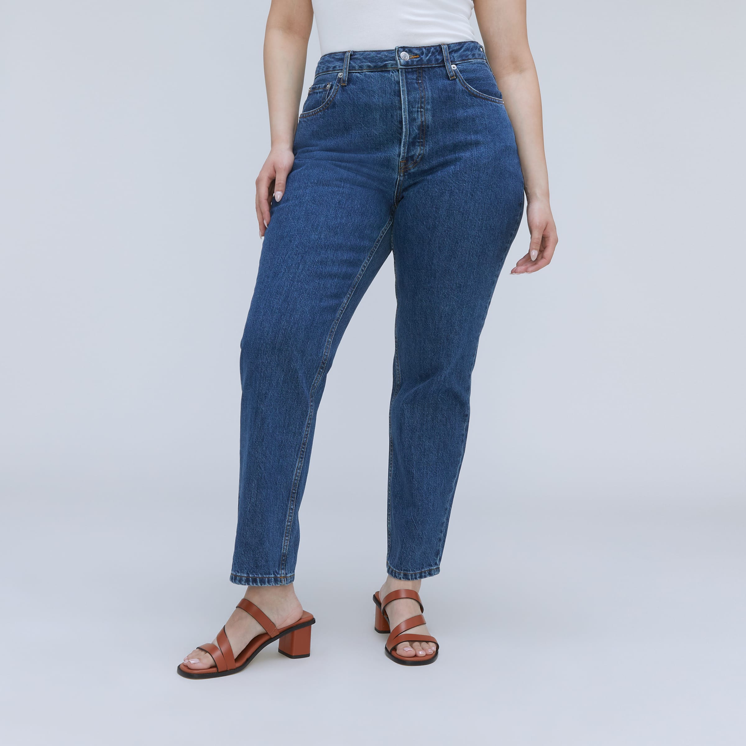 The Curvy ’90s Cheeky® Jean Deep Atlantic – Everlane