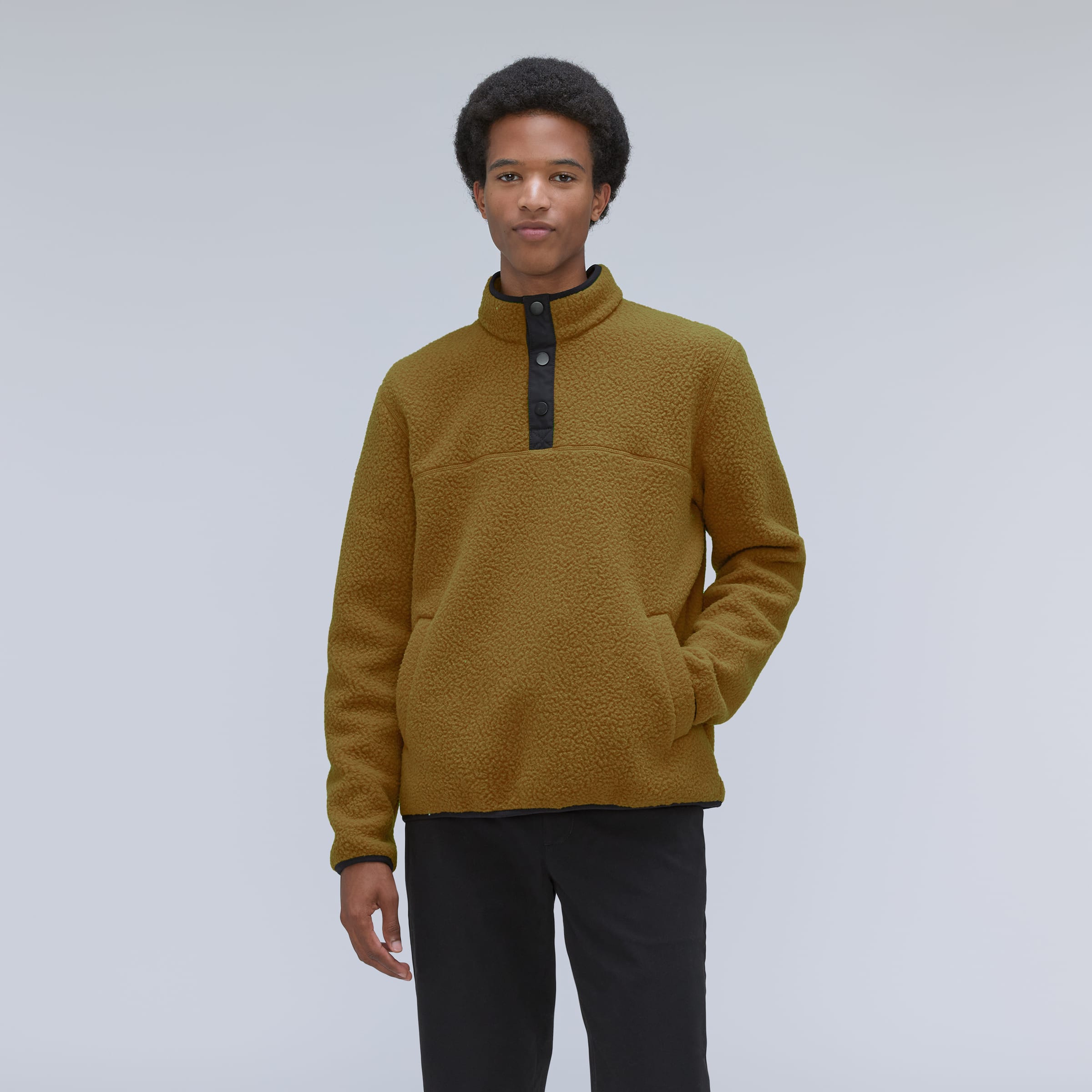 The ReNew Fleece Pullover Tapenade – Everlane