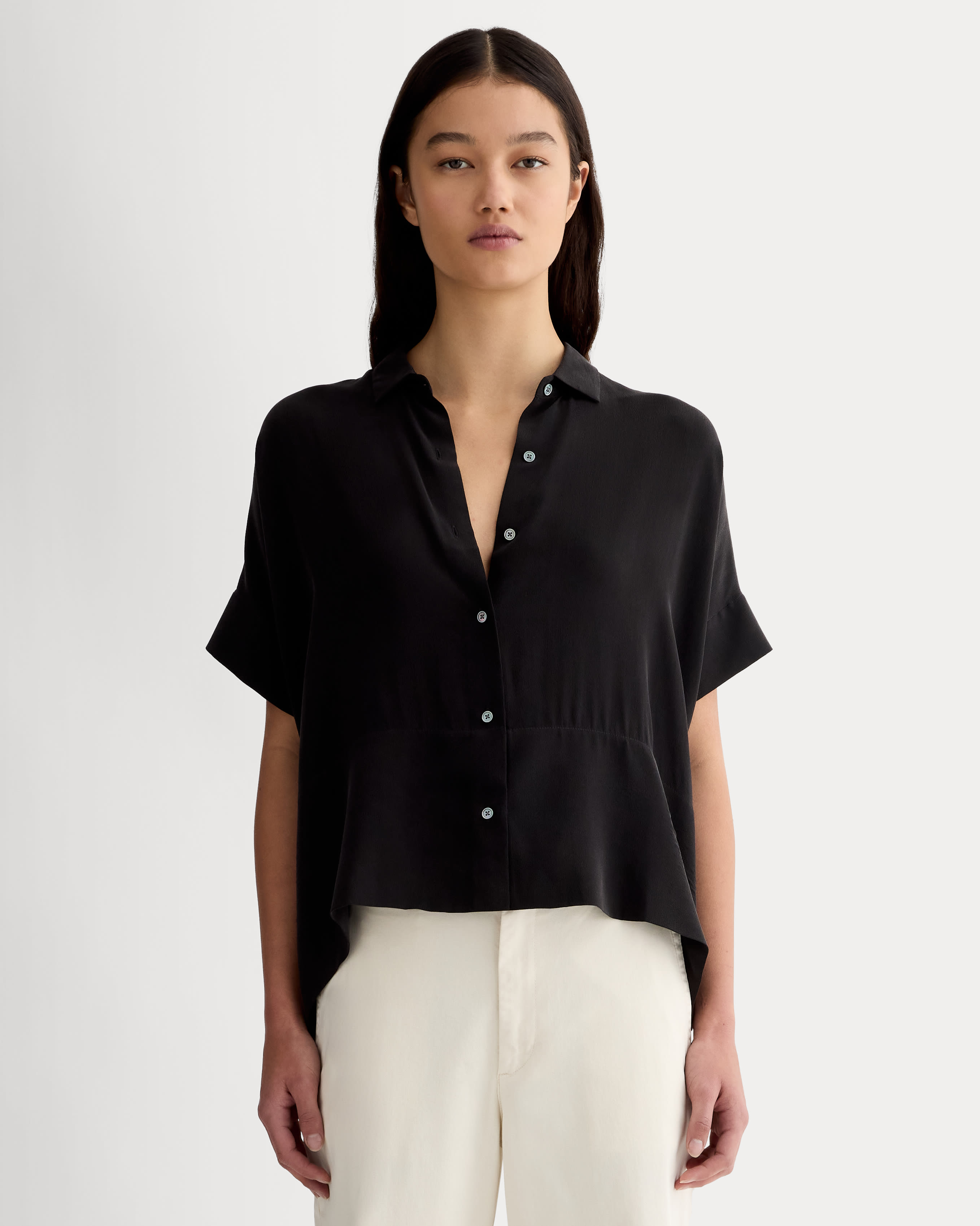 トップス SHORT SLEEVE SQUARE SHIRT, Peace Crowd Our Legacy Box Shortsleeve Peace Crowd Shirt | Grailed
