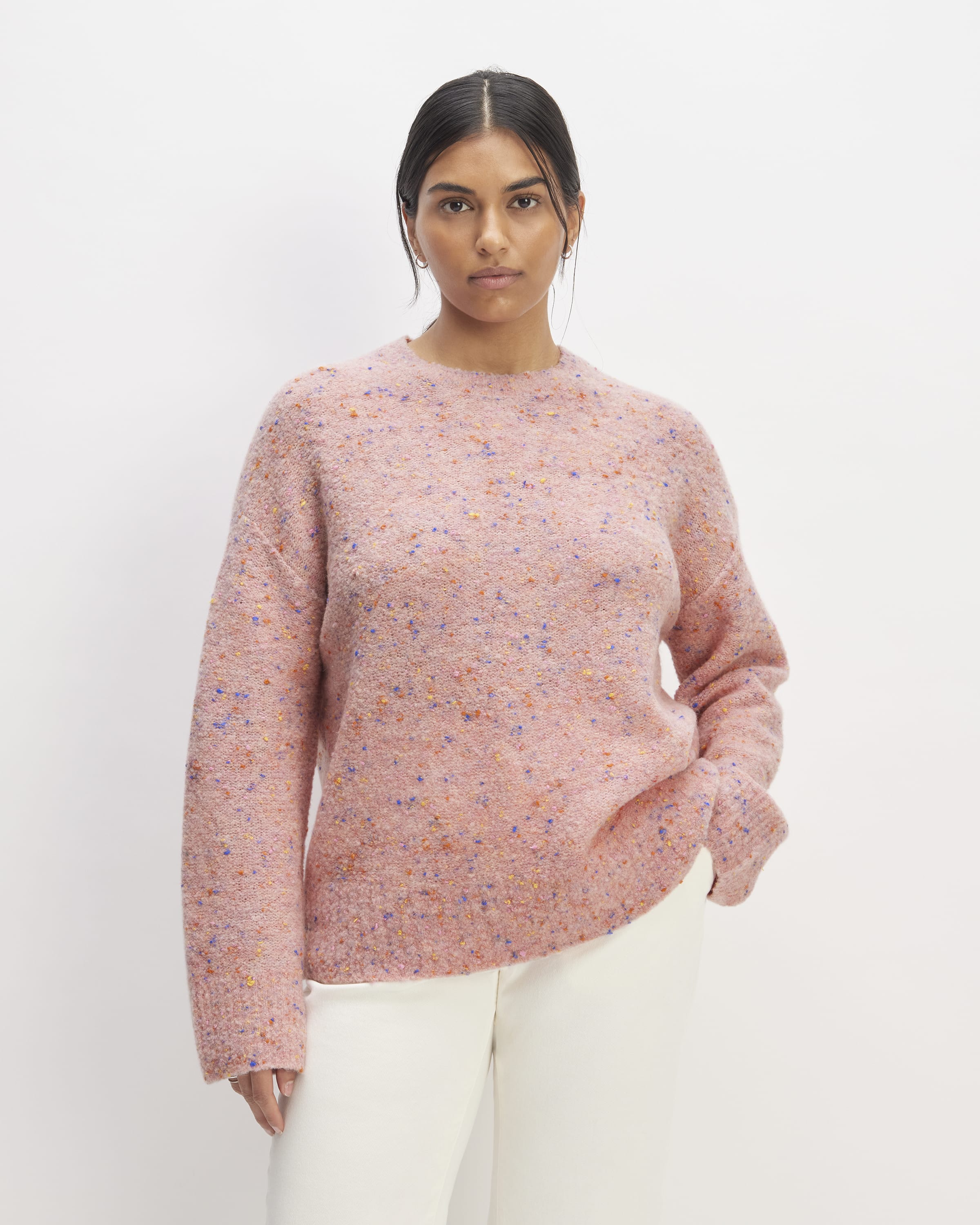 Confetti Sweater- Pink