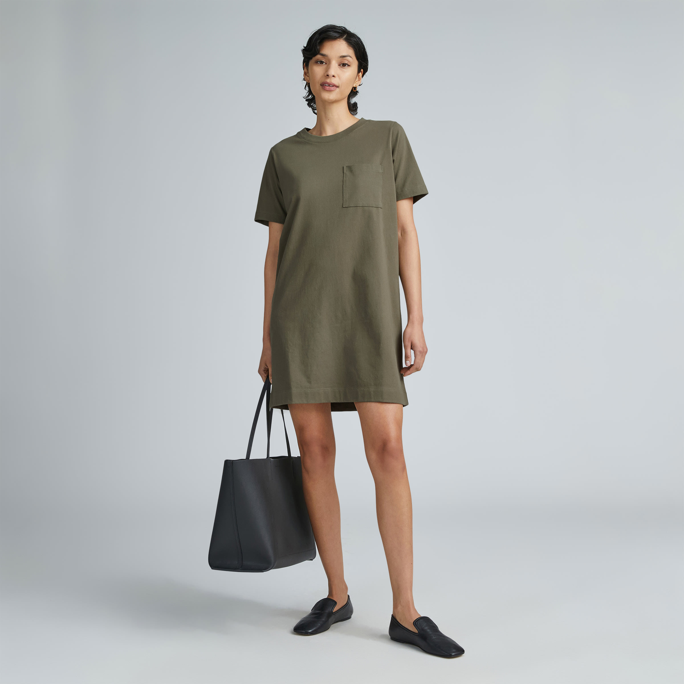 Everlane weekend shop tee dress