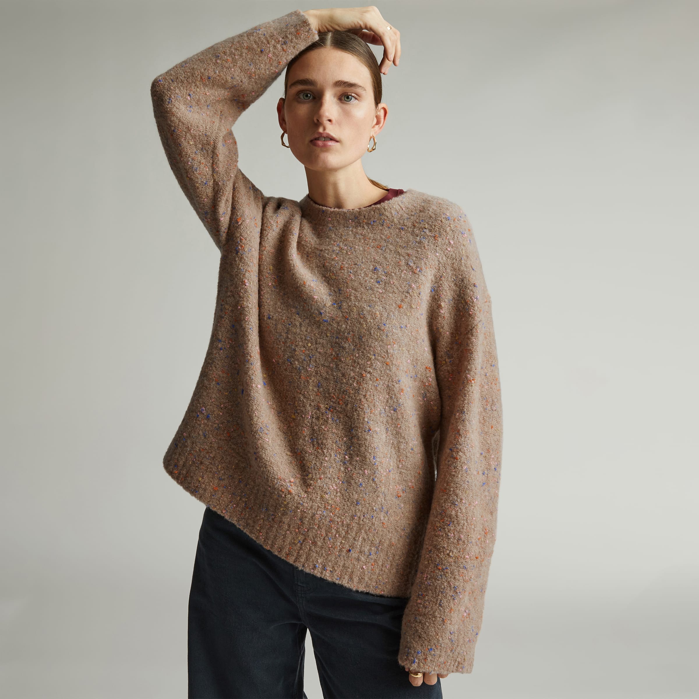 The Confetti Crew Taupe Multi – Everlane