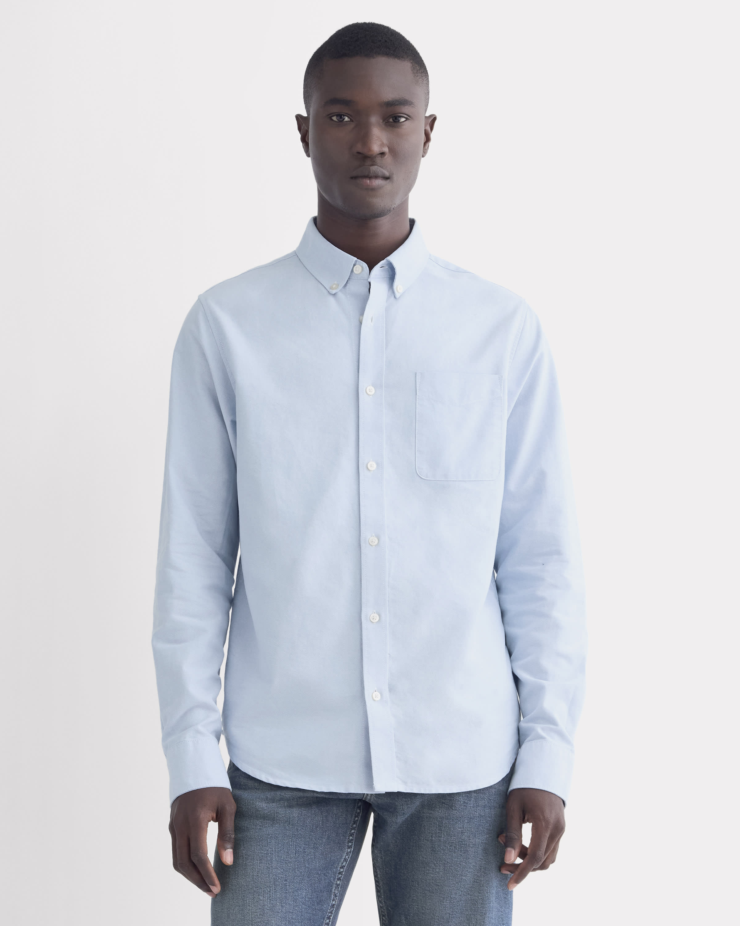 The Classic Oxford Shirt in Celeste Blue