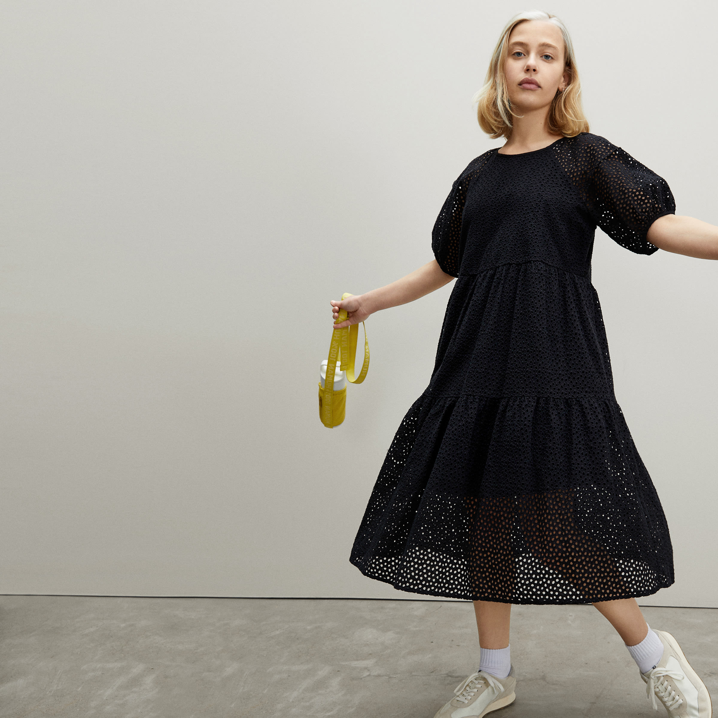 everlane eyelet dress