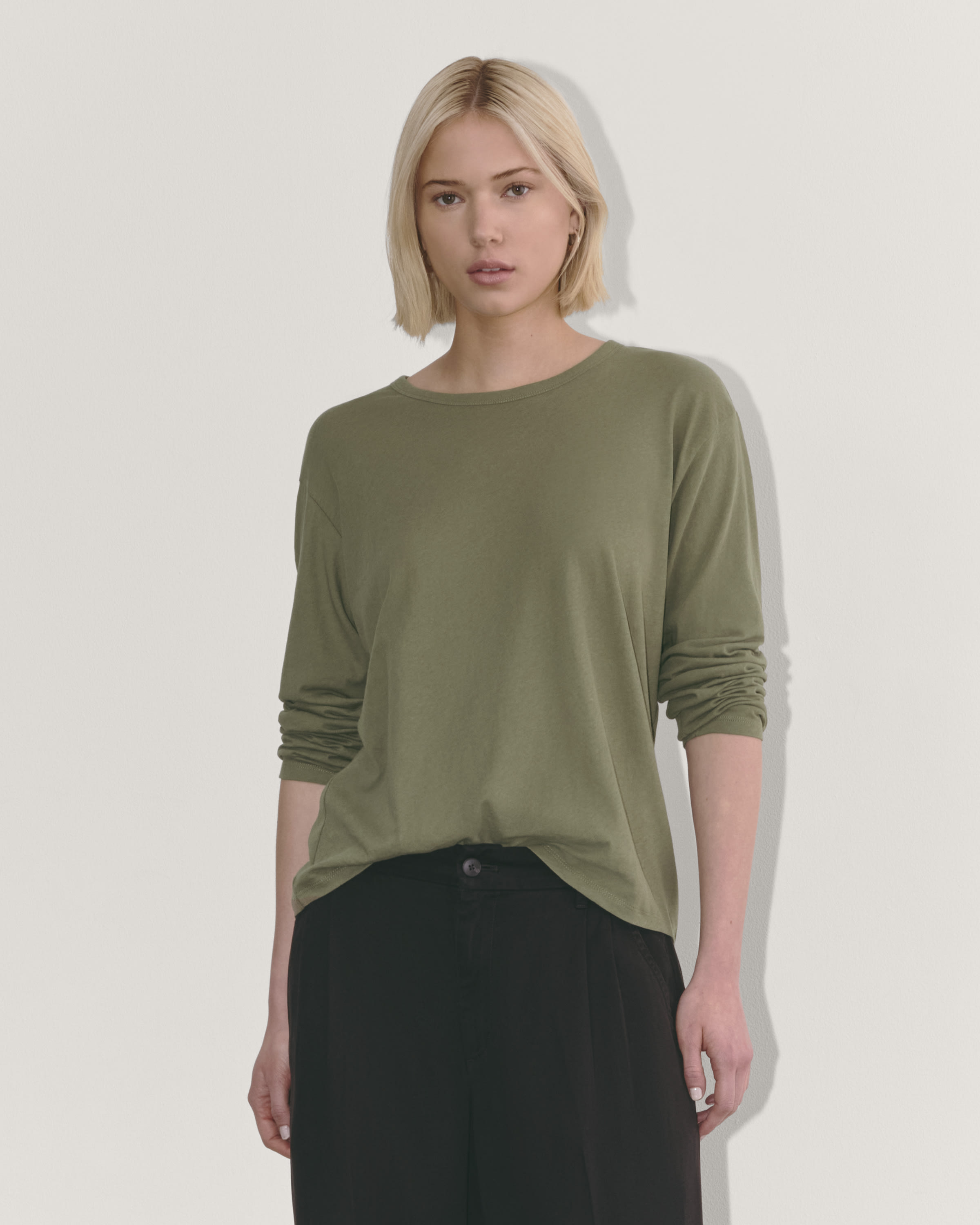Sus Ls Loose Shirt Kalamata