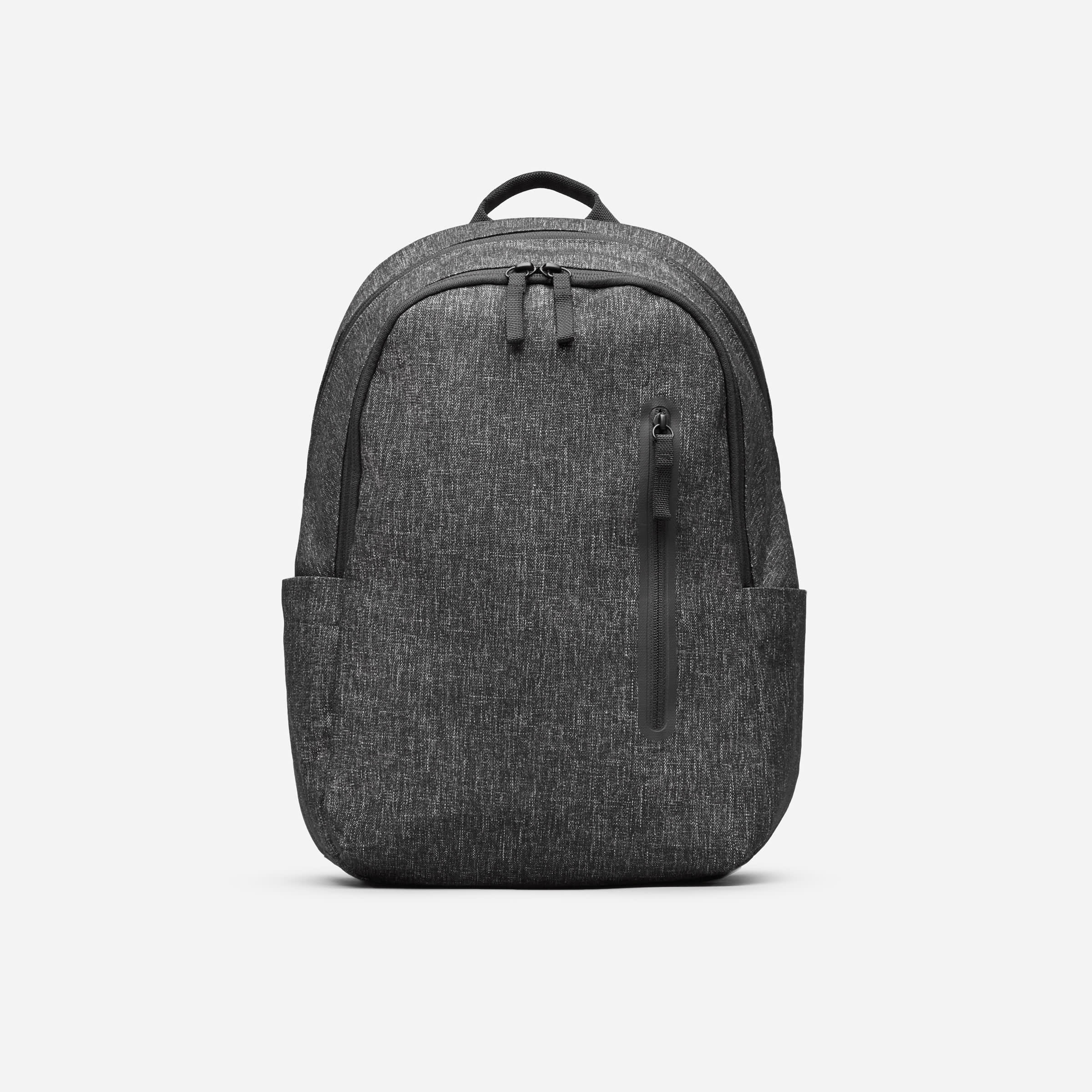 The Nylon Commuter Backpack Dark Grey Crosshatch – Everlane
