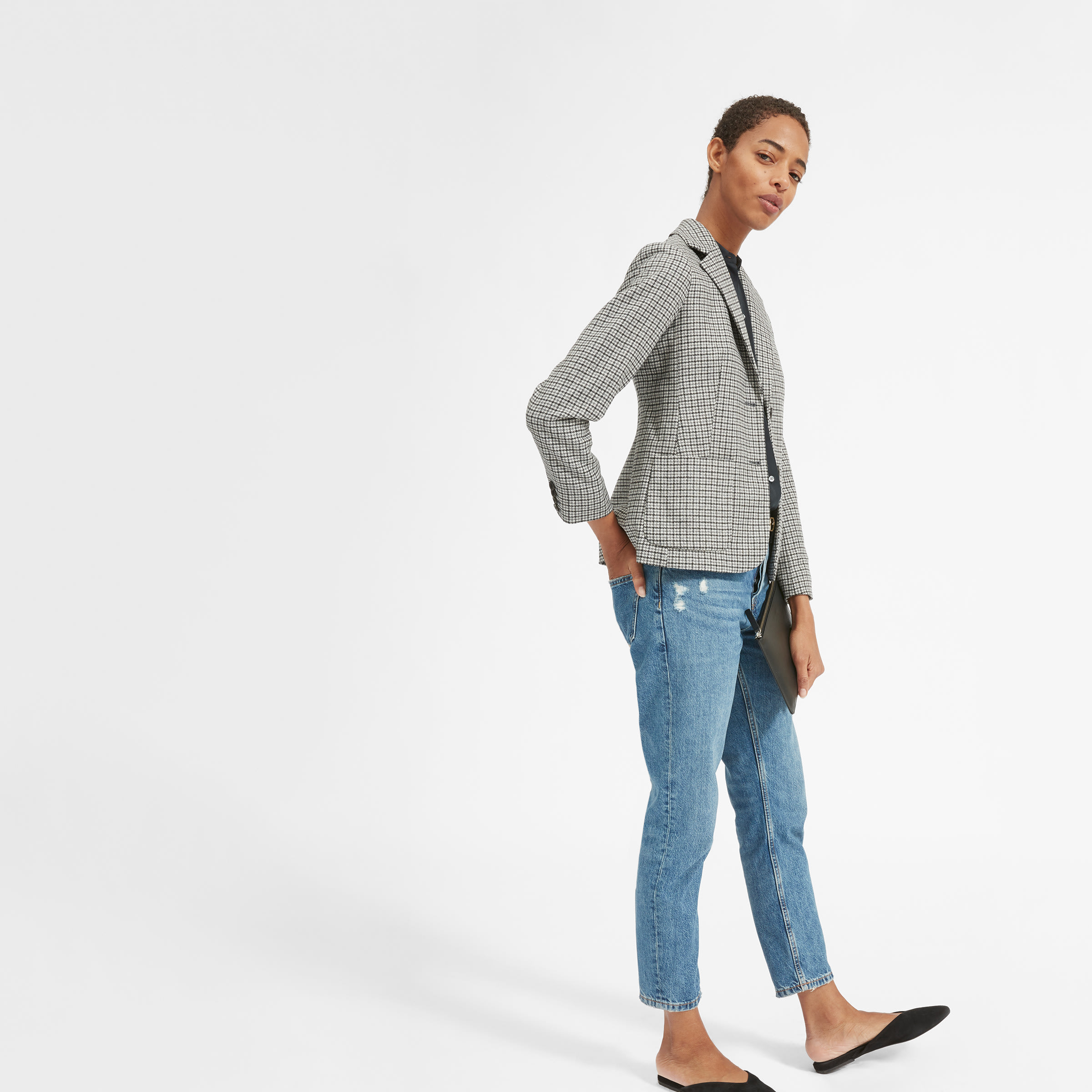 Everlane wool academy on sale blazer