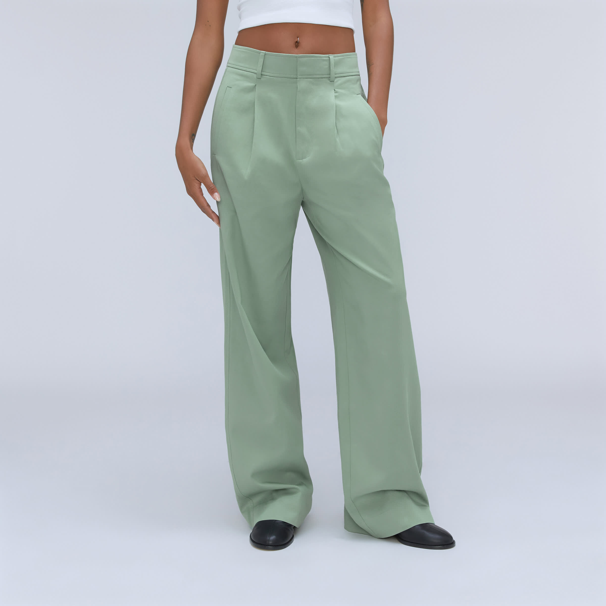 The Way-High® Drape Pant Lily Pad – Everlane