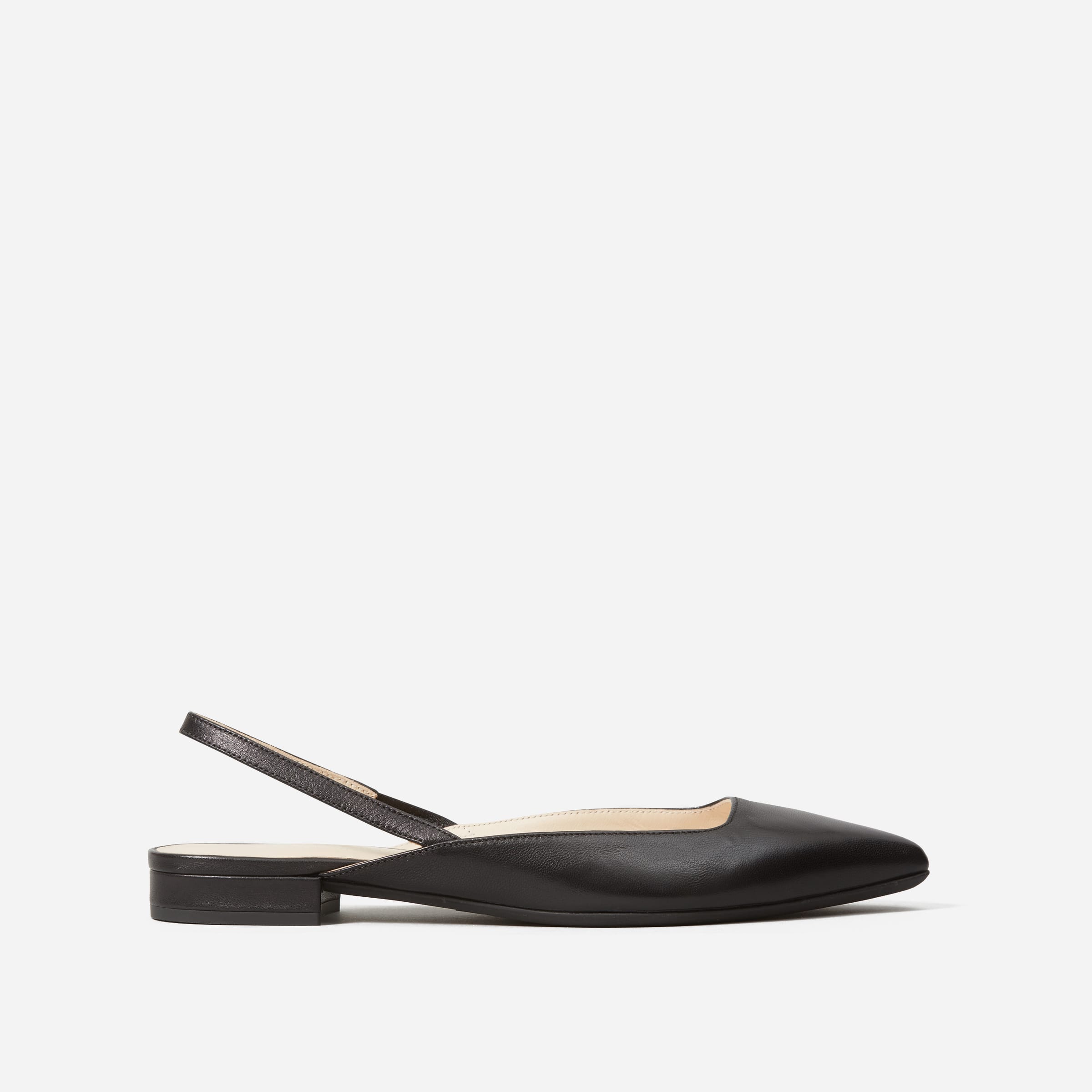 The Editor Slingback Black – Everlane