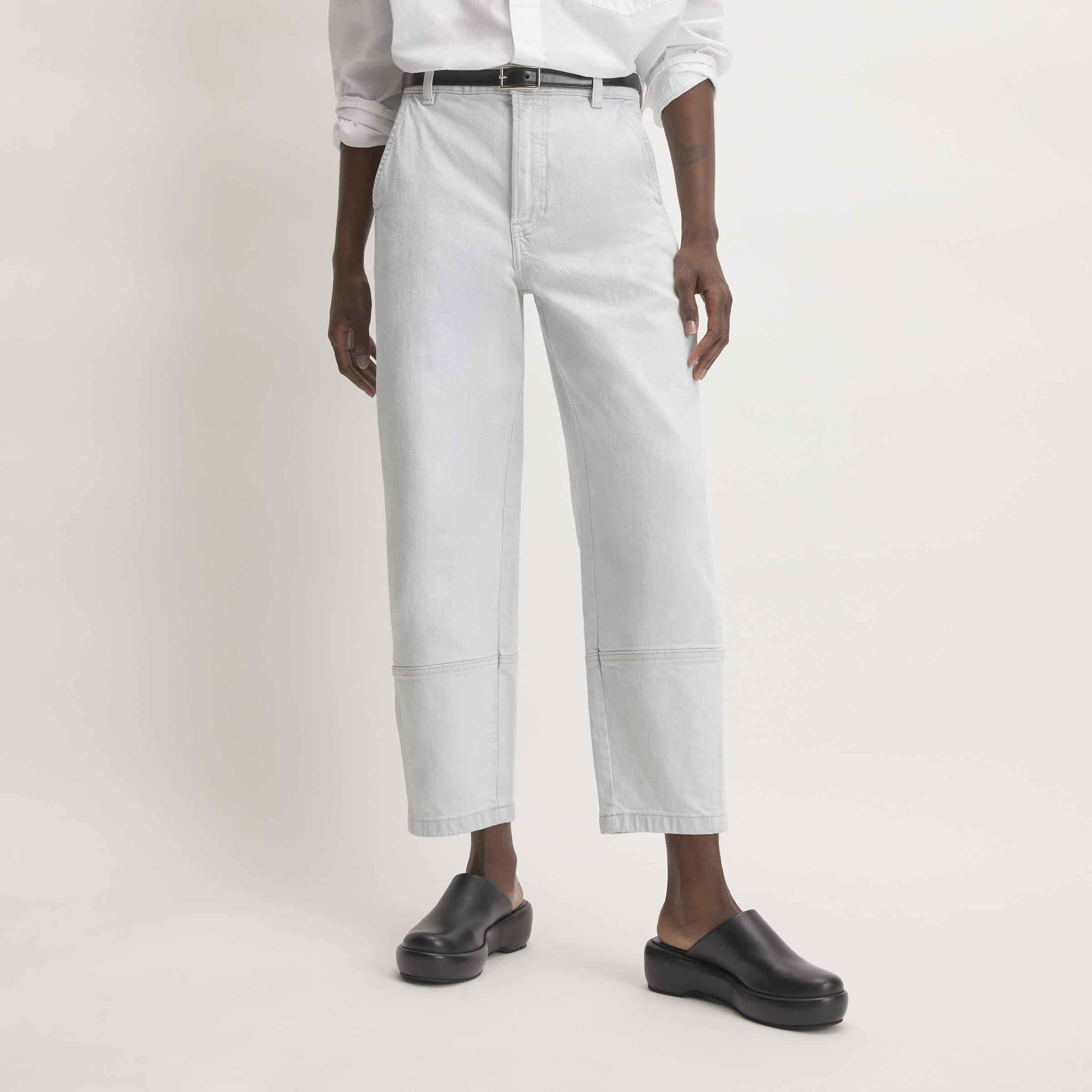 The Utility Barrel Pant Icy Water – Everlane