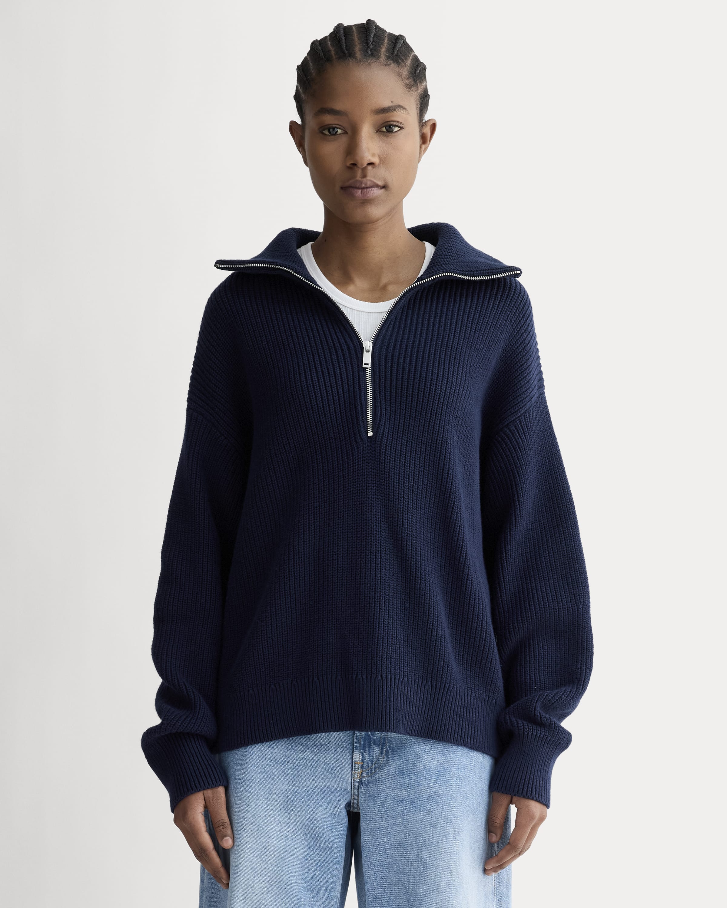 Jeans Everlane Merino Ski Sweater Fashion Jackson Everlane Half