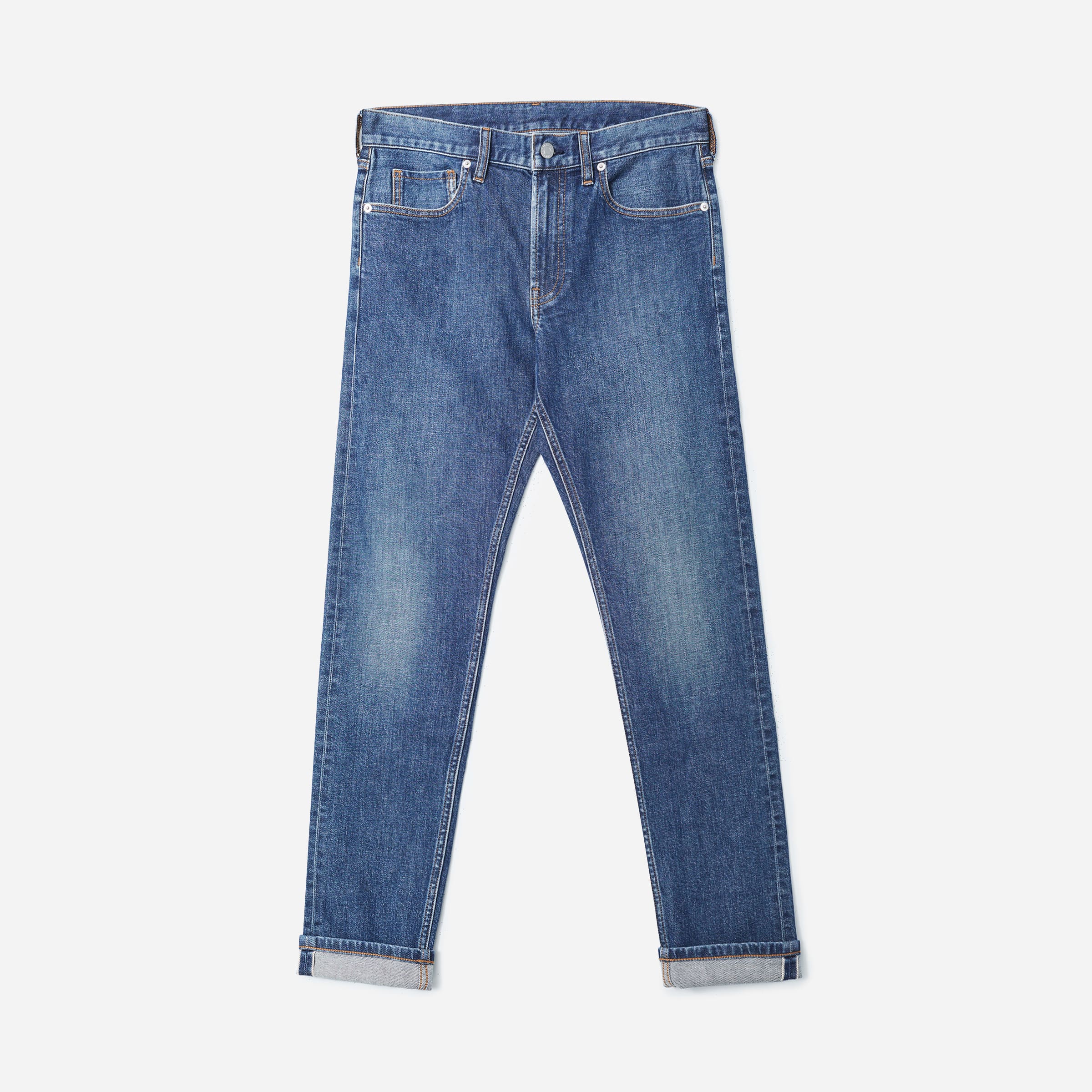 The Selvedge Slim Fit Jean Bold Blue – Everlane