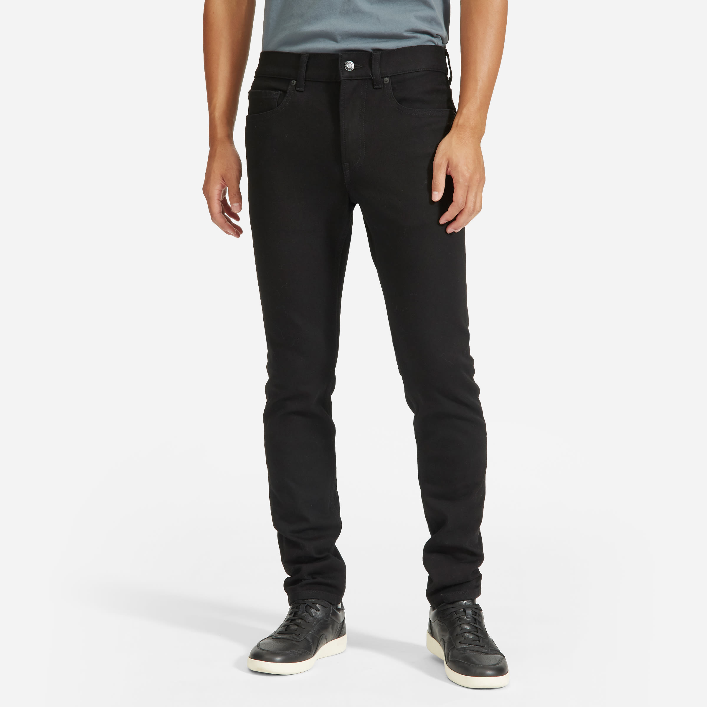 Parcel lammelse vedlægge The Skinny 4-Way Stretch Organic Jean | Uniform Black – Everlane