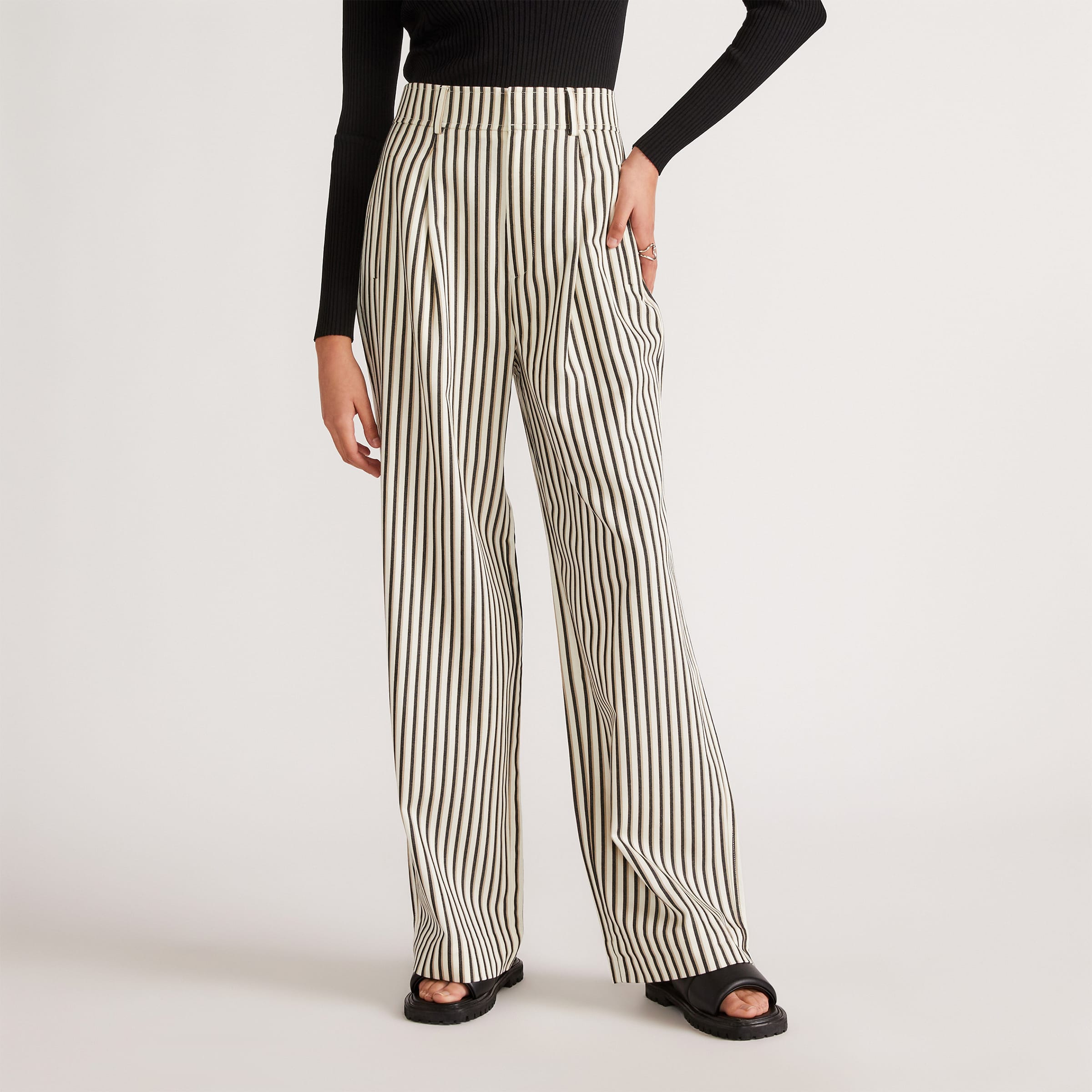 The Way-High® Drape Pant Ombre Stripe – Everlane