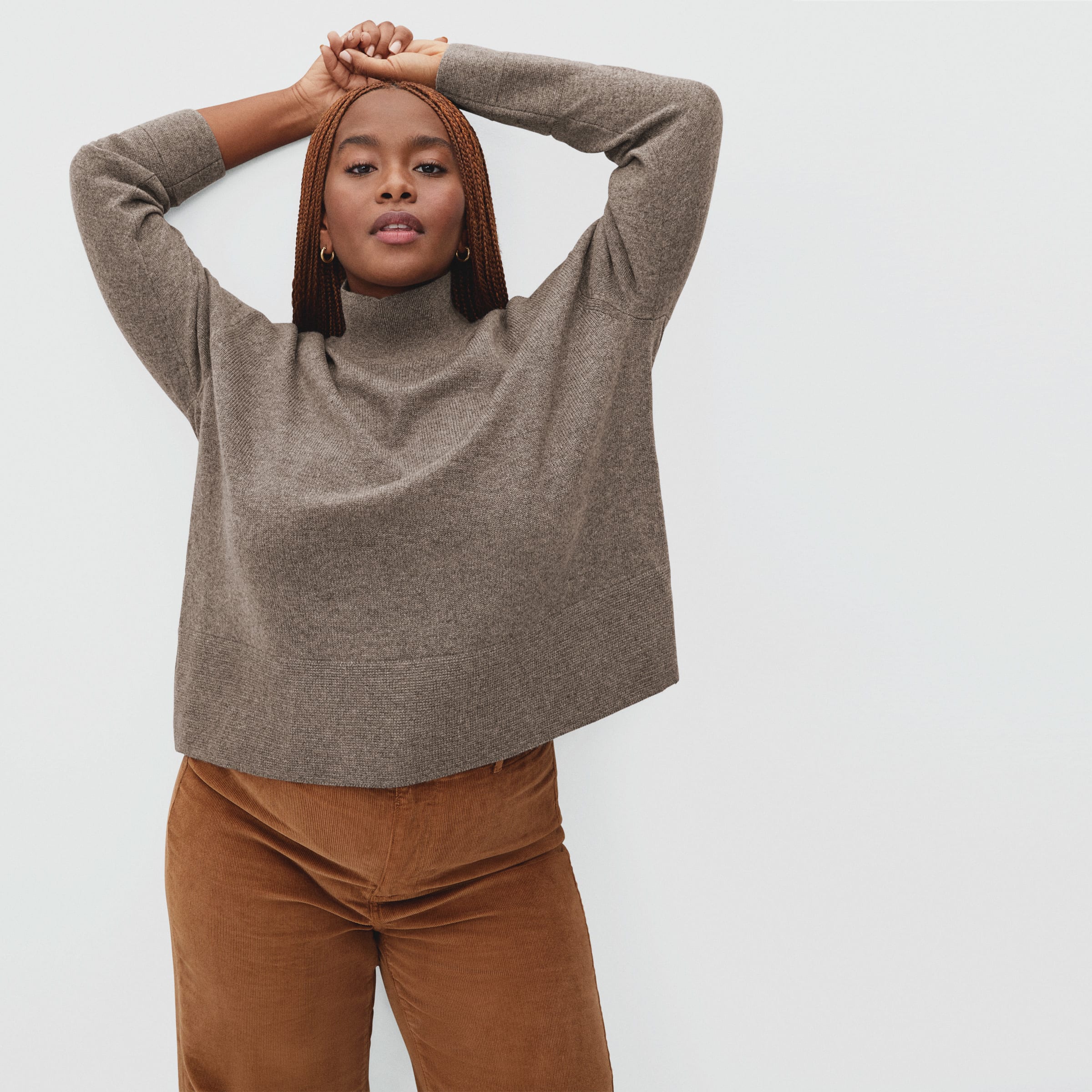 The cashmere deals square turtleneck