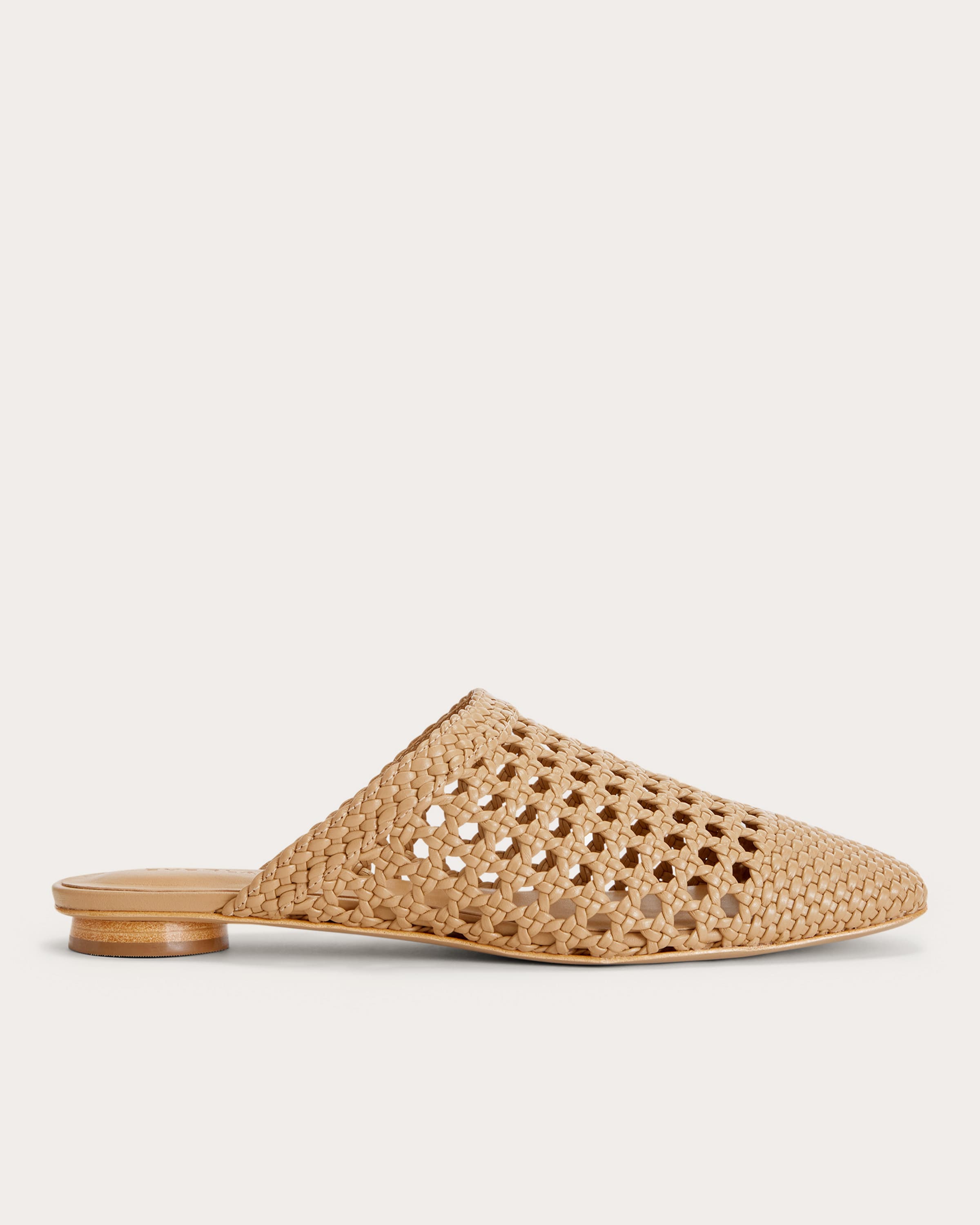 NWT 2024 Everlane The Modern Babo Mule Sand Tan Leather Mule