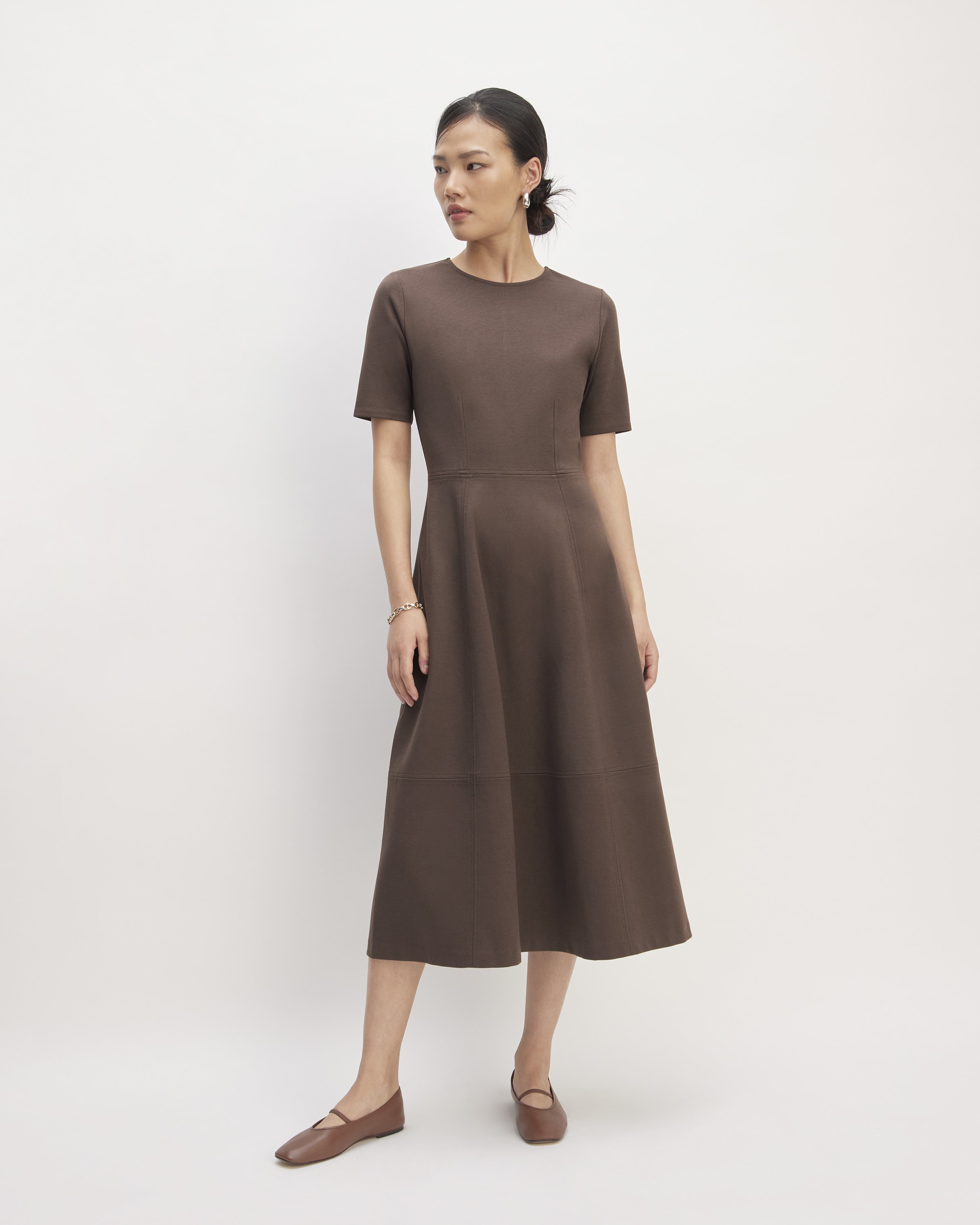 Dreamland Short Sleeve Dress - Light Breeze main image 0