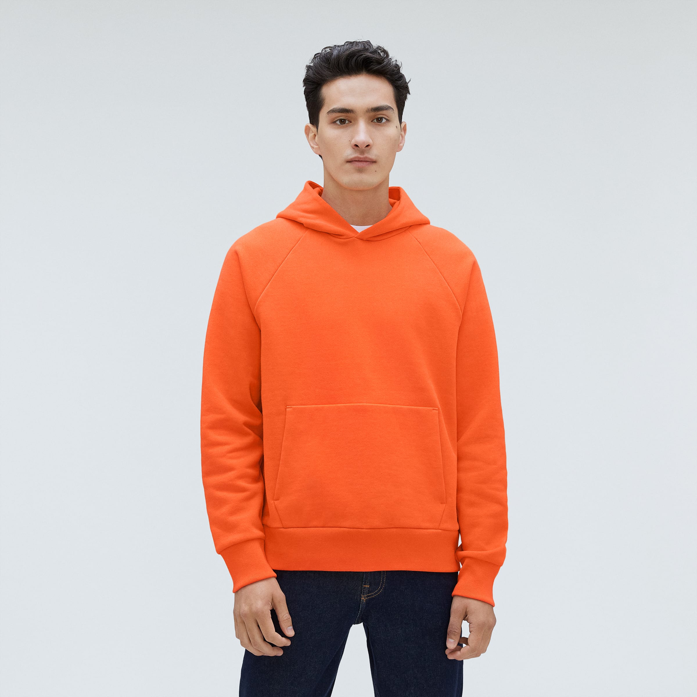 The Track Hoodie Safety Orange – Everlane