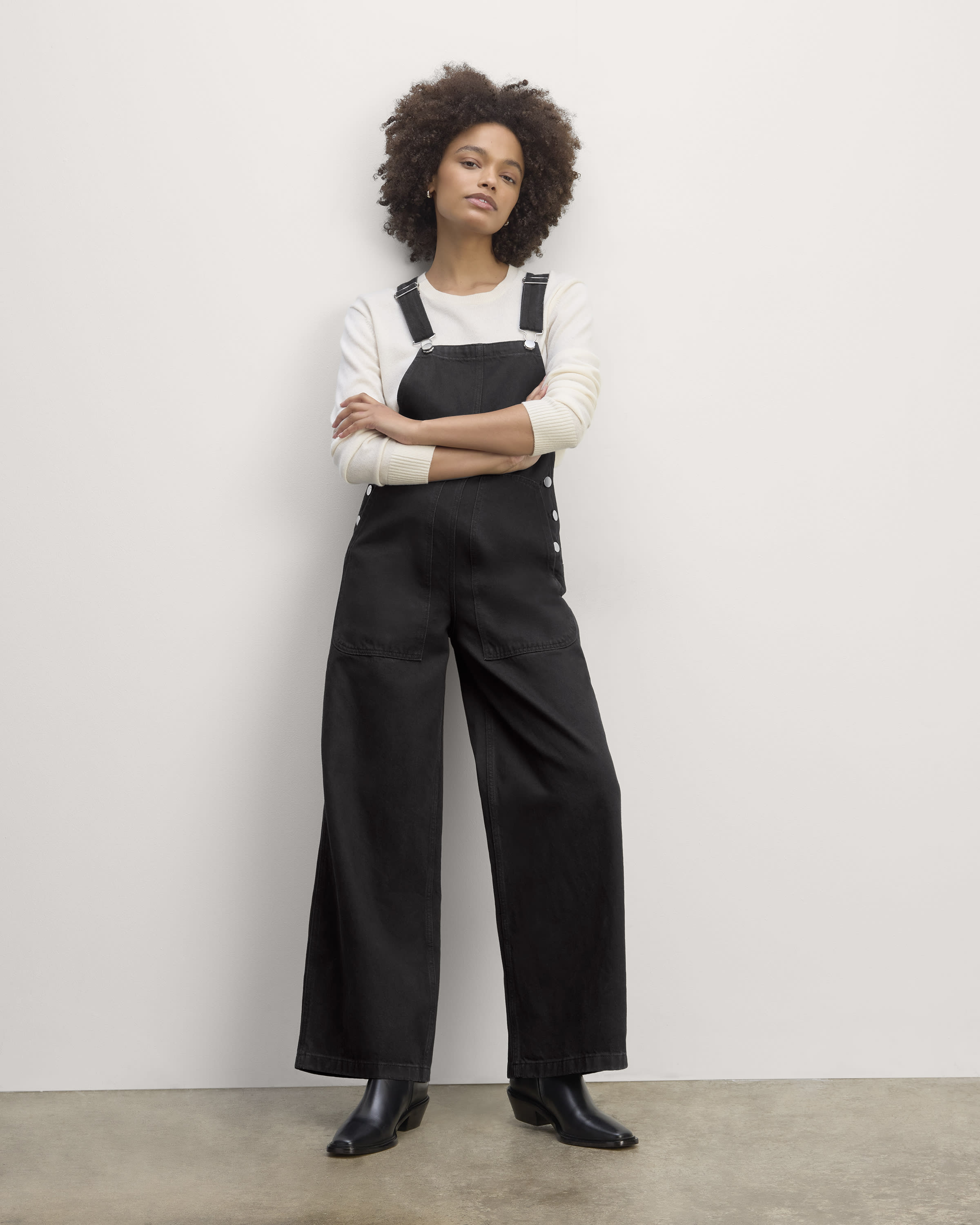 The Gardener Overall Black – Everlane
