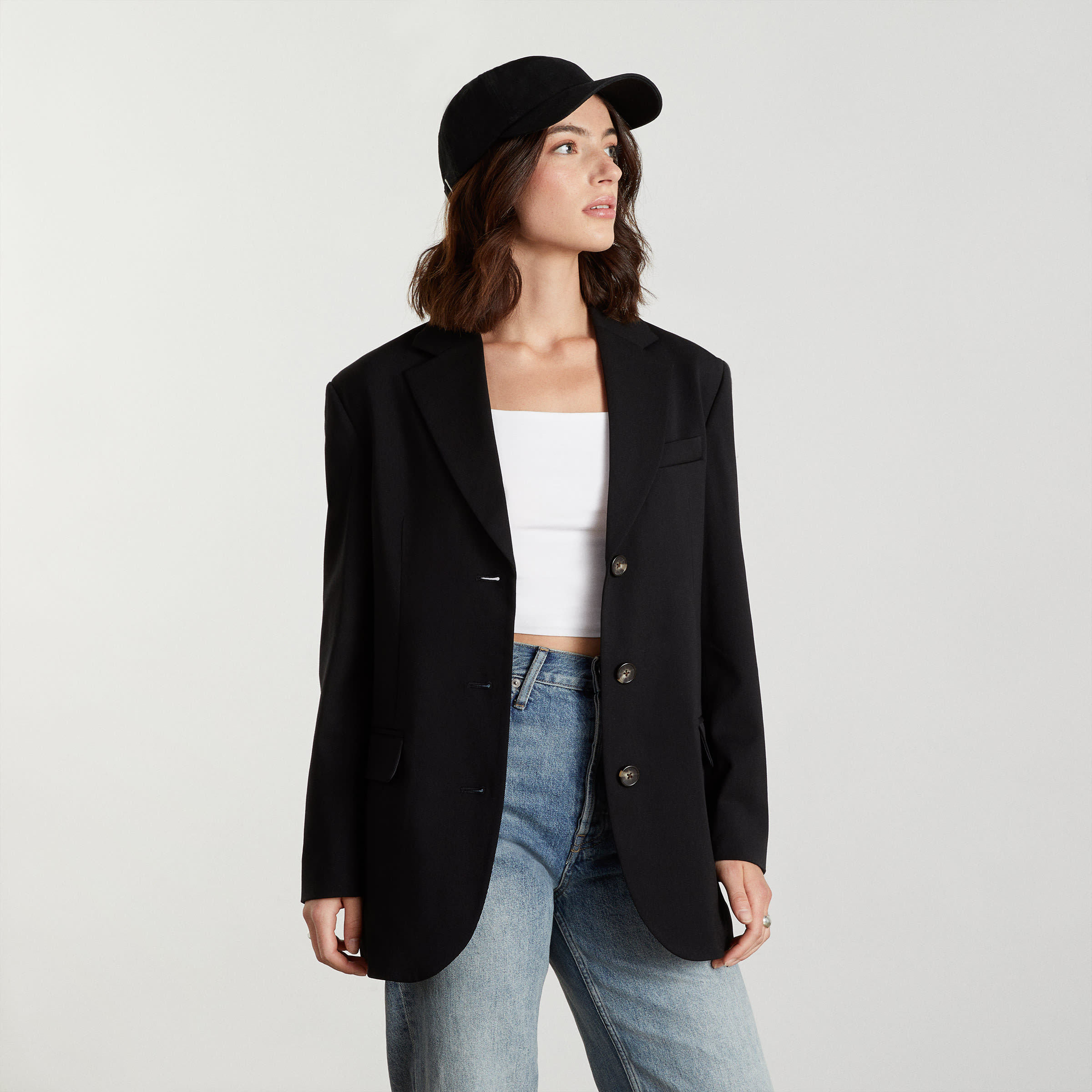 The ’80s Blazer Black – Everlane