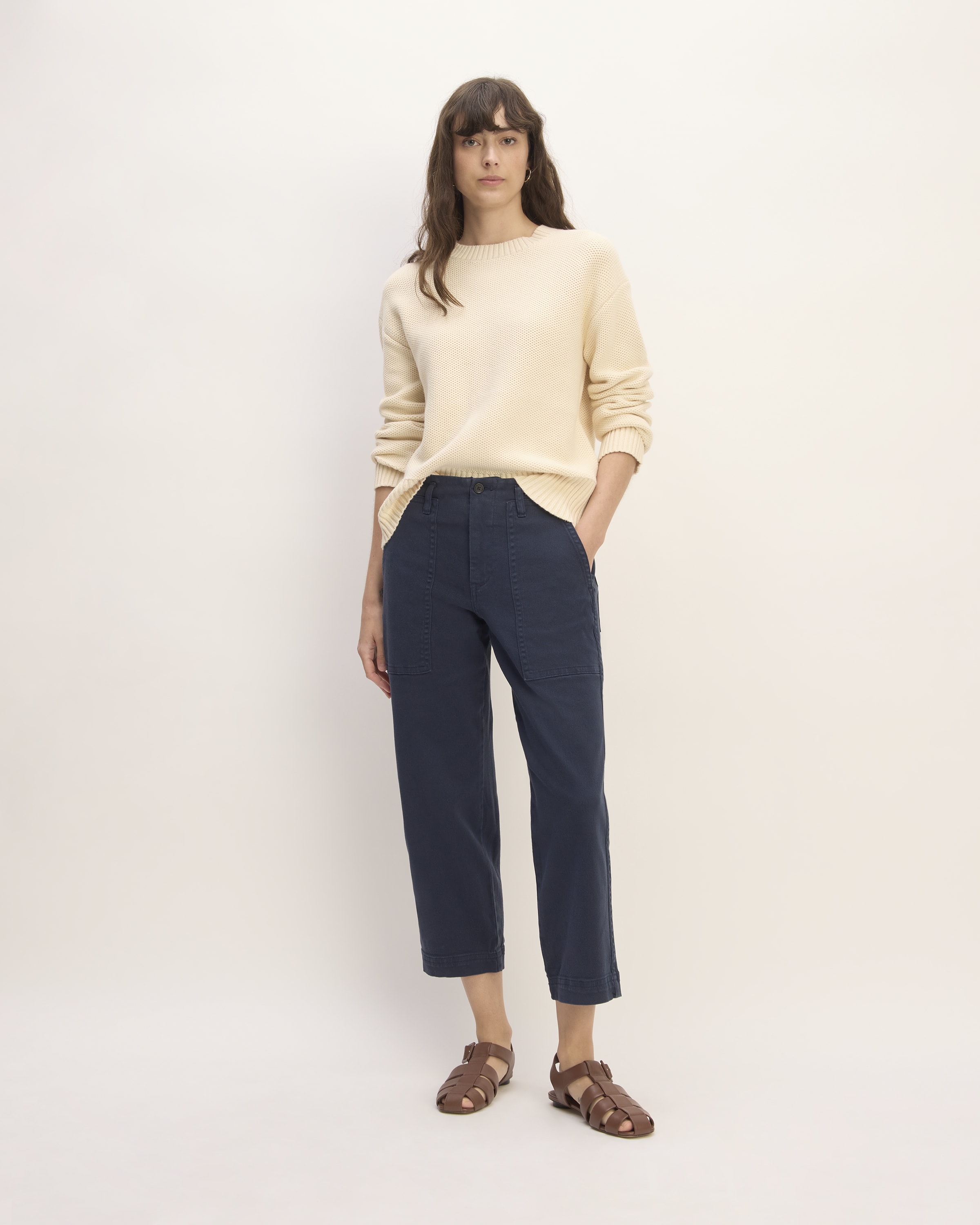 The Organic Utility Pant Navy – Everlane