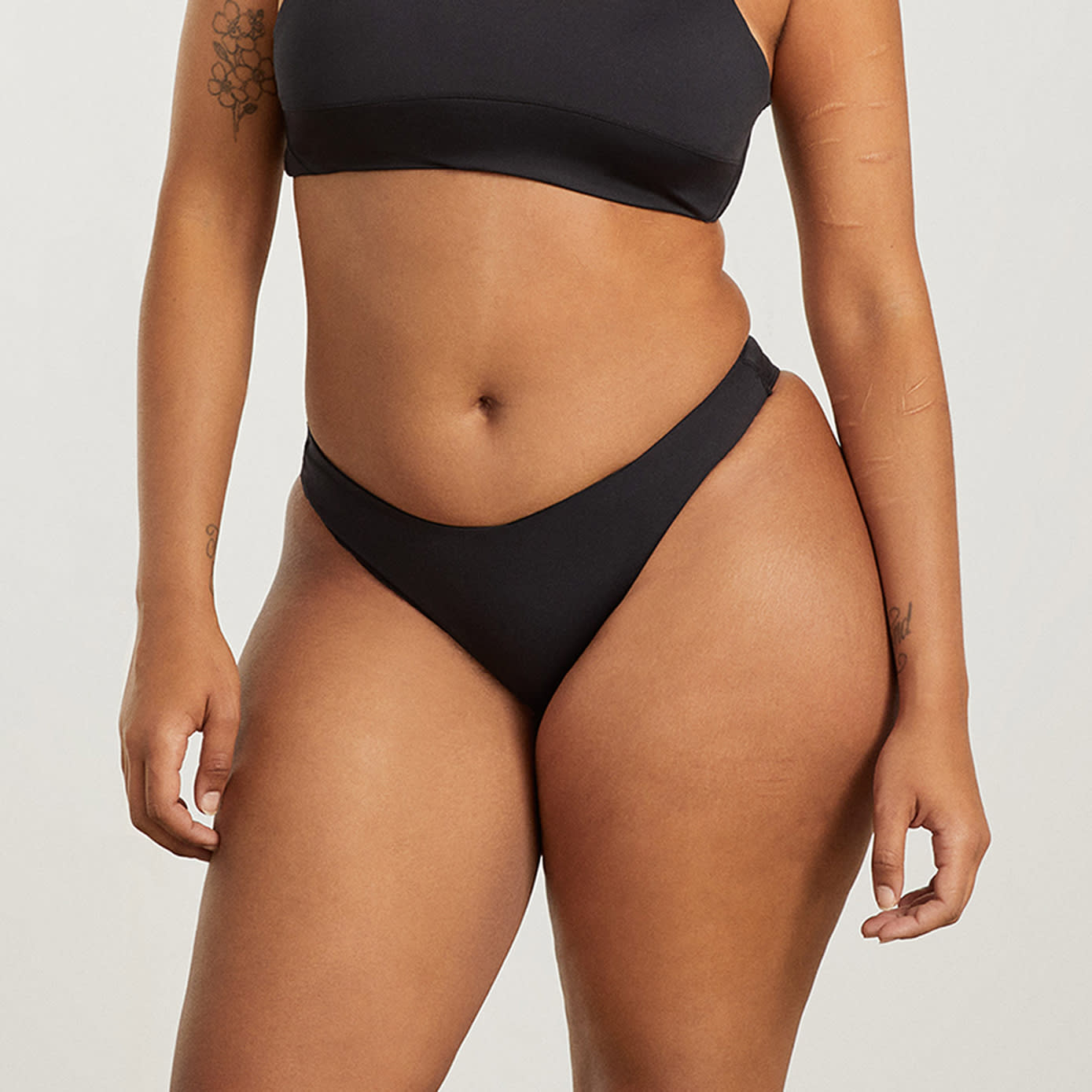 The Thigh-High Bikini Bottom Black – Everlane
