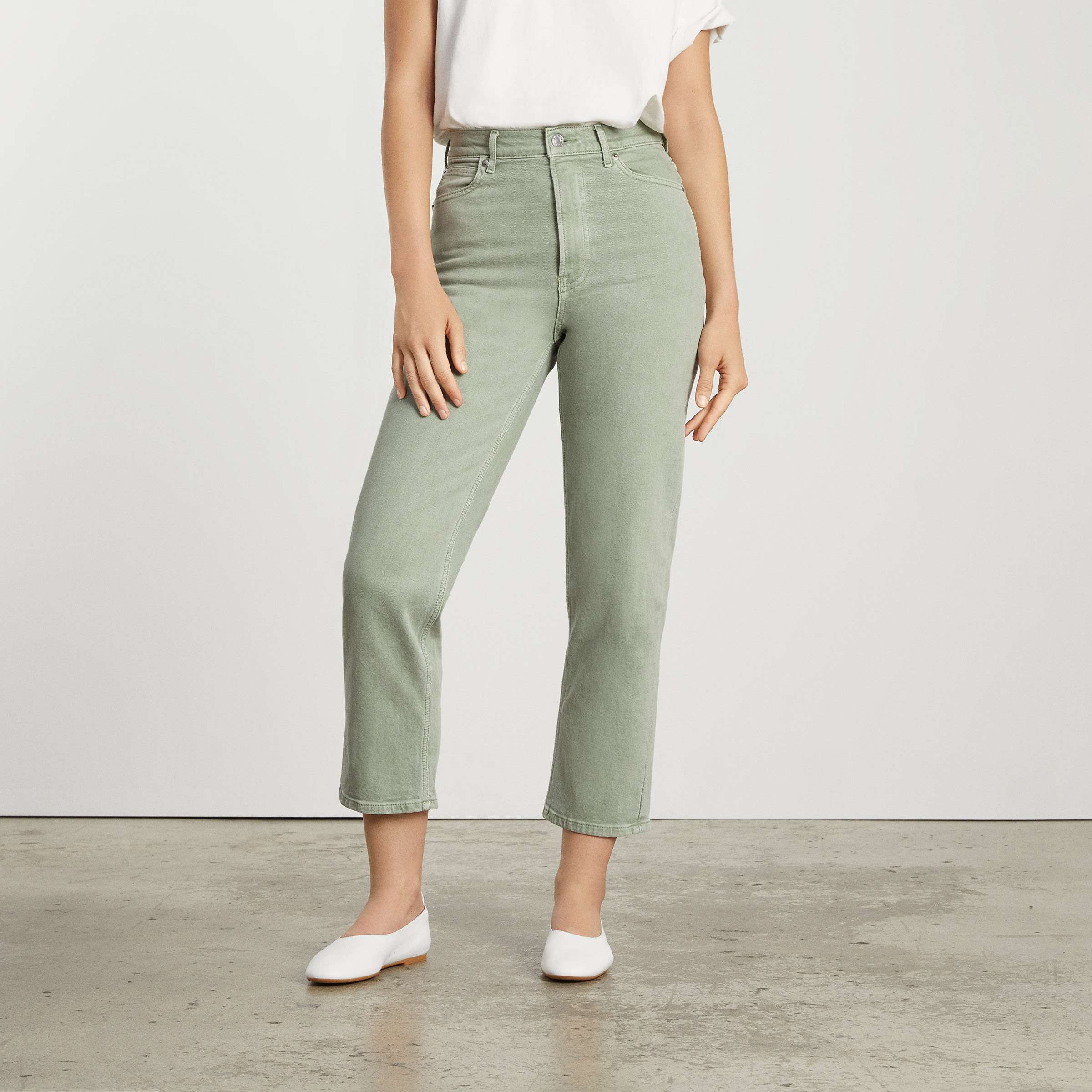 The Way-High® Jean Archroma Aqua Grey – Everlane