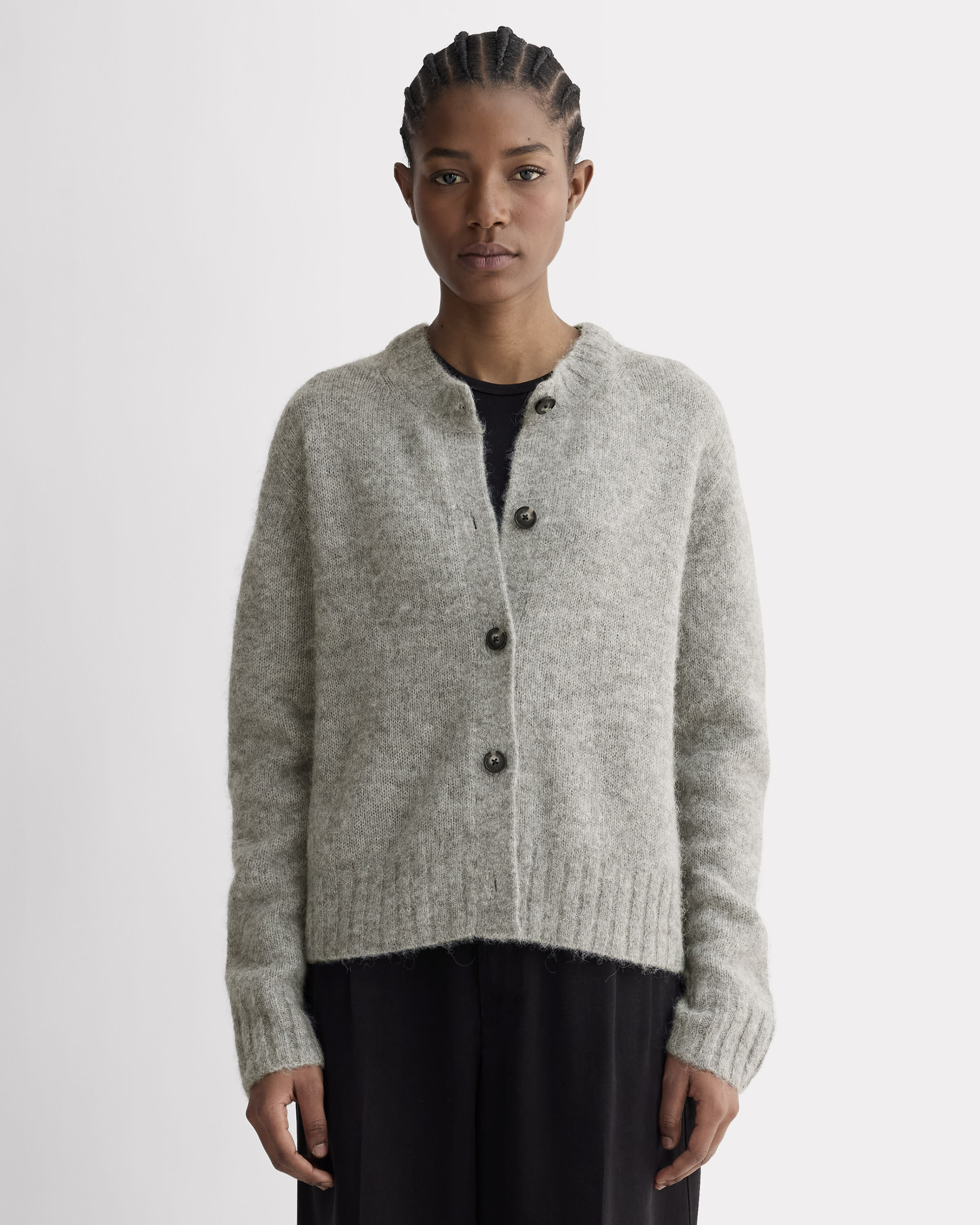 ※値下依頼不可　MARKAWARE ALPACA CARDIGAN NORTH-STAR-CARDIGAN-BACK-1mb-