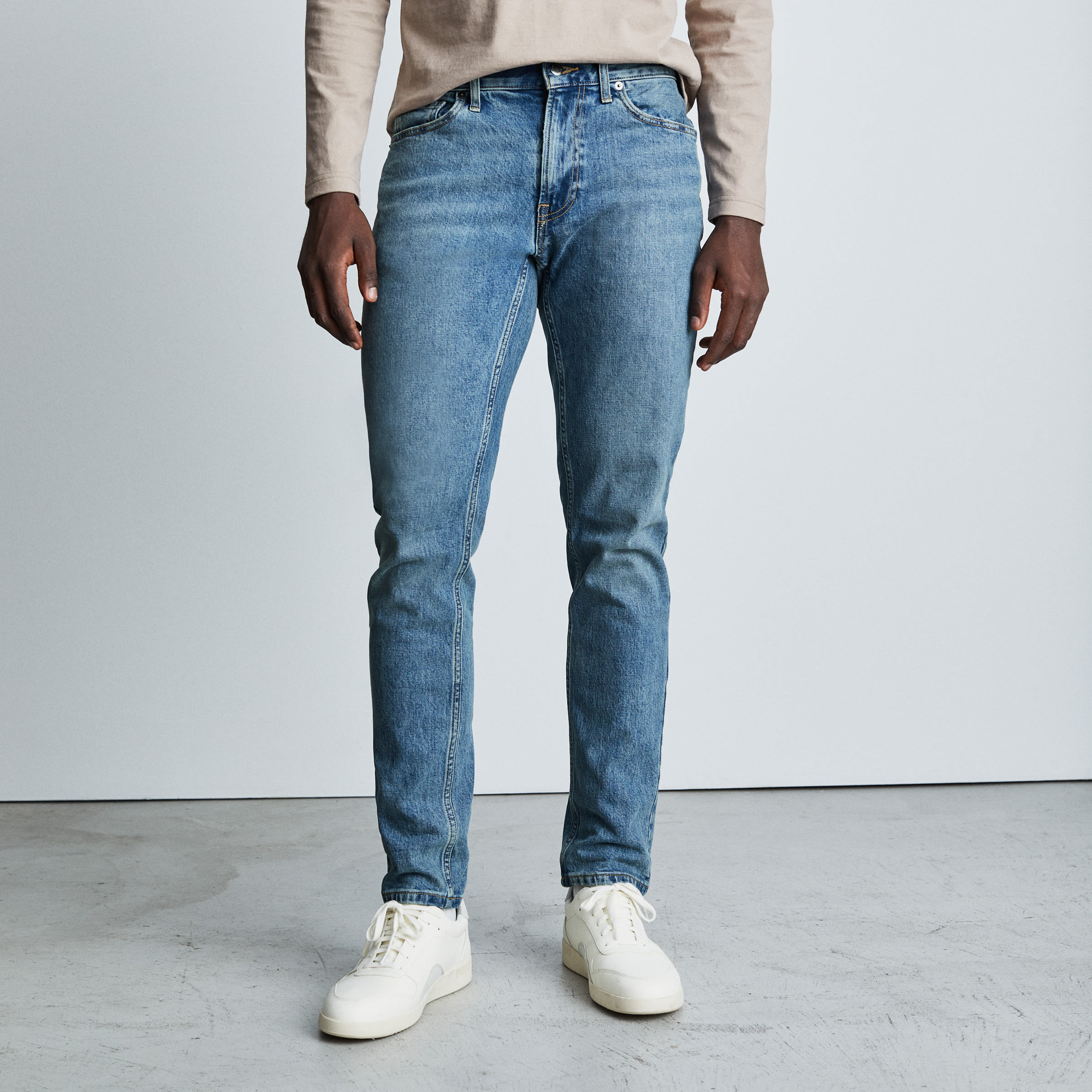 The Organic Cotton Slim Fit Jean Faded Sky Blue – Everlane