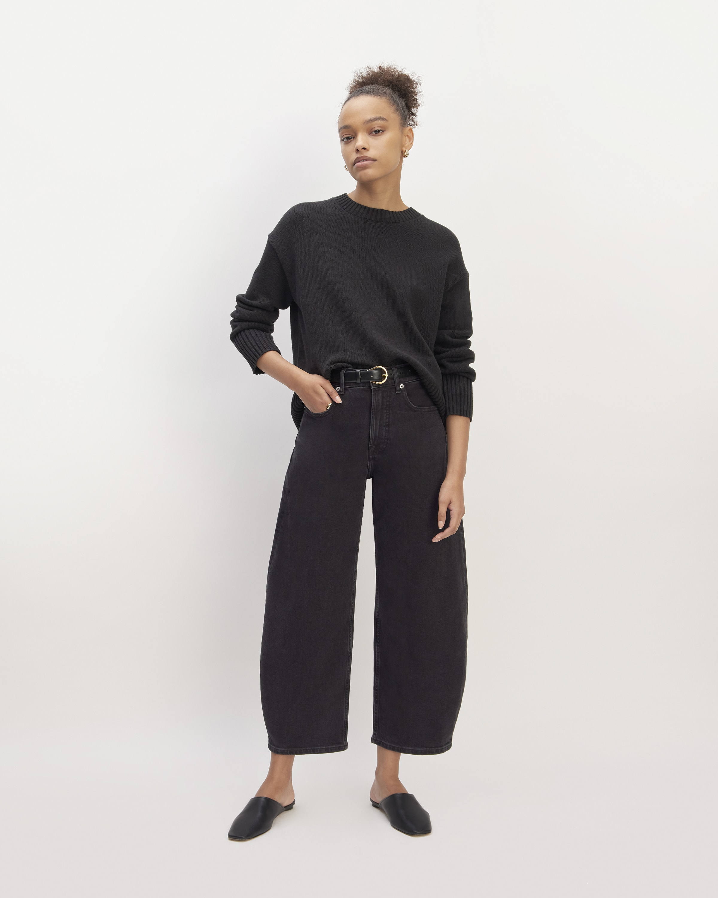 The Way-High® Curve Jean Washed Black – Everlane
