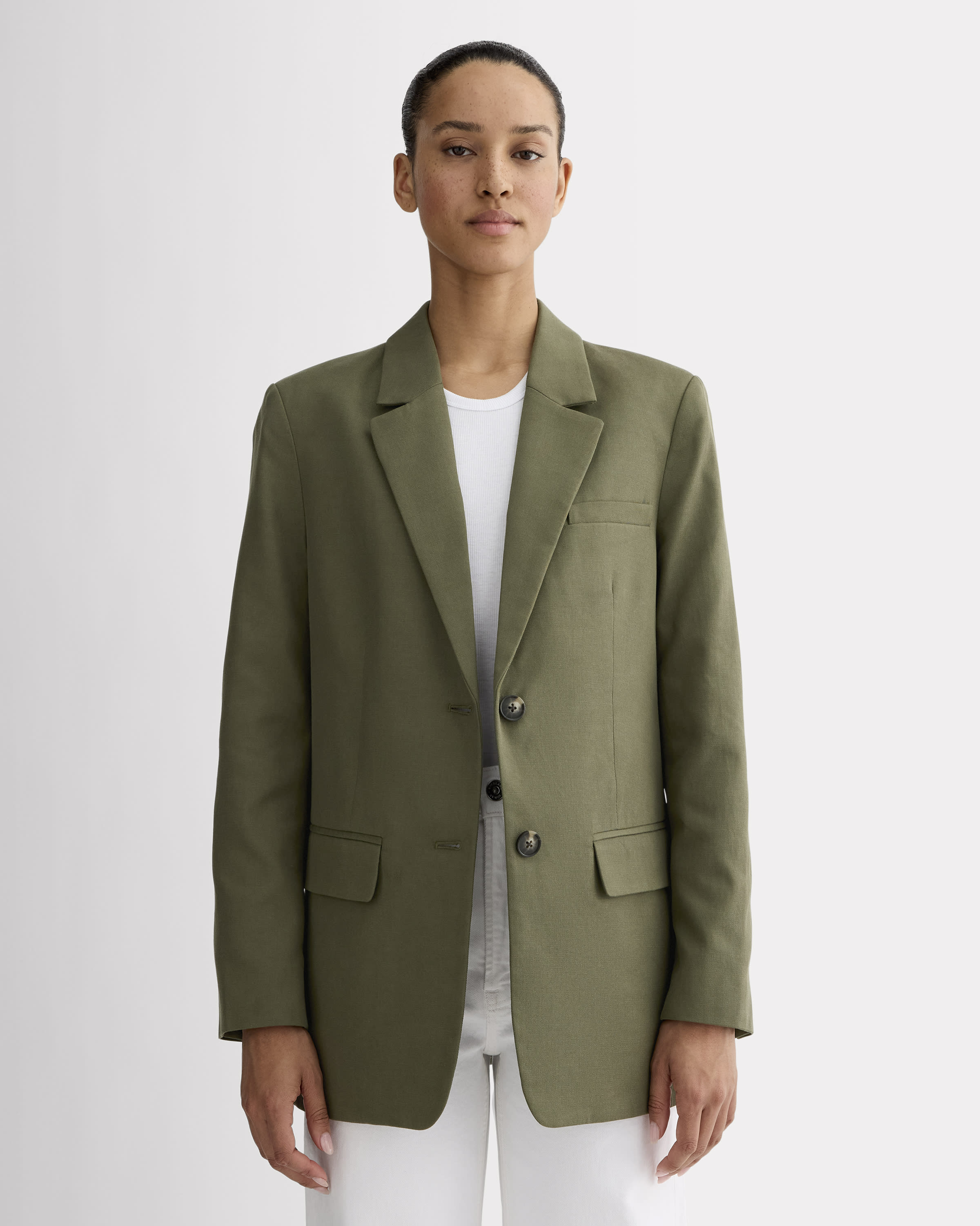 アウターその他 TAGLIATORE Woman Blazer Beige JBERTHA16B190014U A5070 Cinch Waist Blazer | CHLOÉ | elysewalker